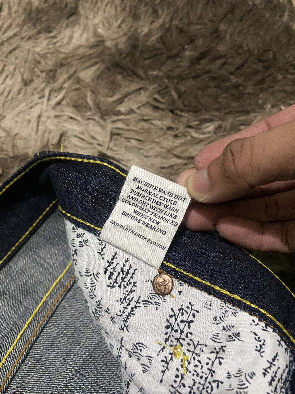 Japanese Brand × RMC Jeans × Red Monkey RMC Red Monkey Company Martin Ksohoh Explicit Content Size US 30 / EU 46 - 6 Thumbnail