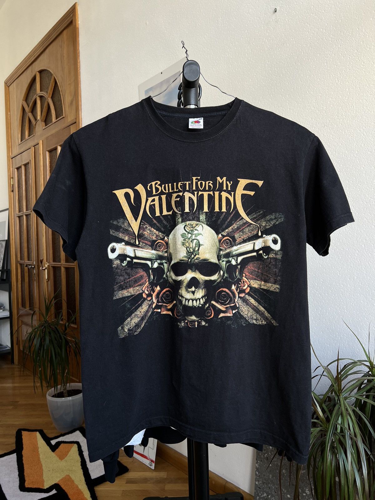 Bullet For My Valentine バンドT 2010 TOUR Vintage T Shirt Bullet For My Valentine - Gem