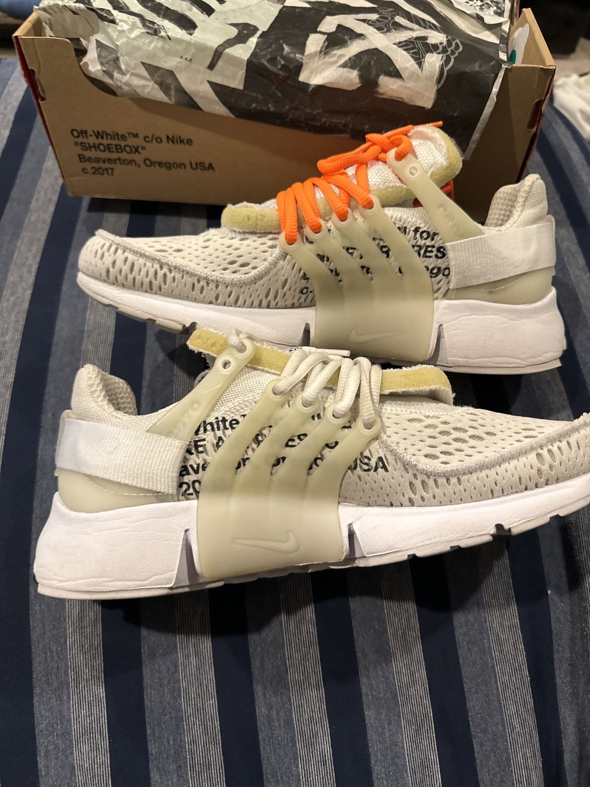 Nike × Off-White Off White Prestos Size US 9 / EU 42 - 2 Thumbnail