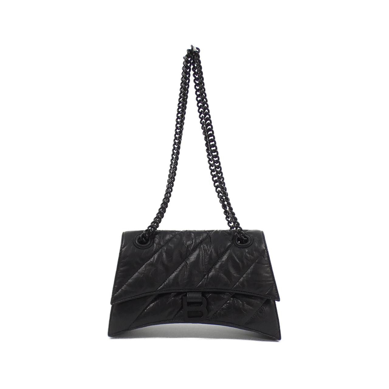 BALENCIAGA｜SHOULDER BAGS (716351 210IY 1000) Buy Balenciaga Crush Chain Bag 'Black' - 716351 210IY 1000