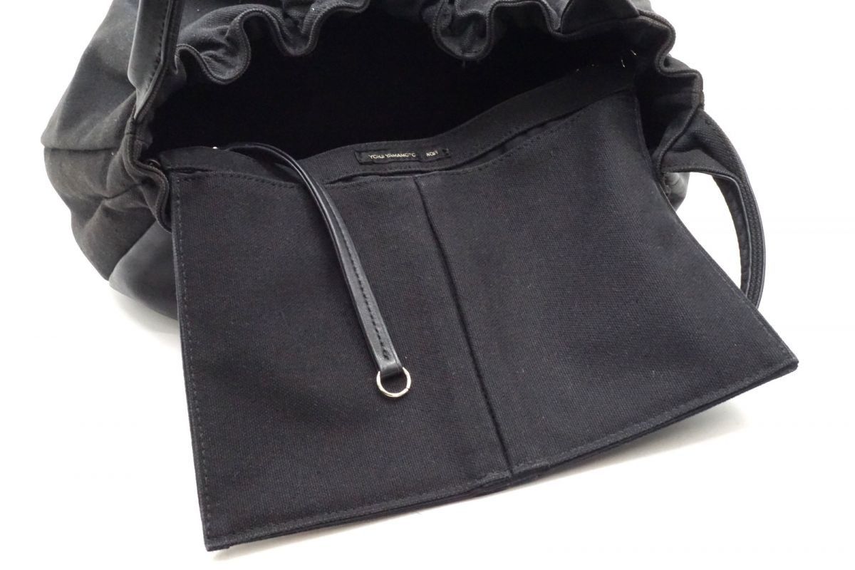 Yohji Yamamoto Yohji Yamamoto leather cambus tote bag Size ONE SIZE - 6 Thumbnail