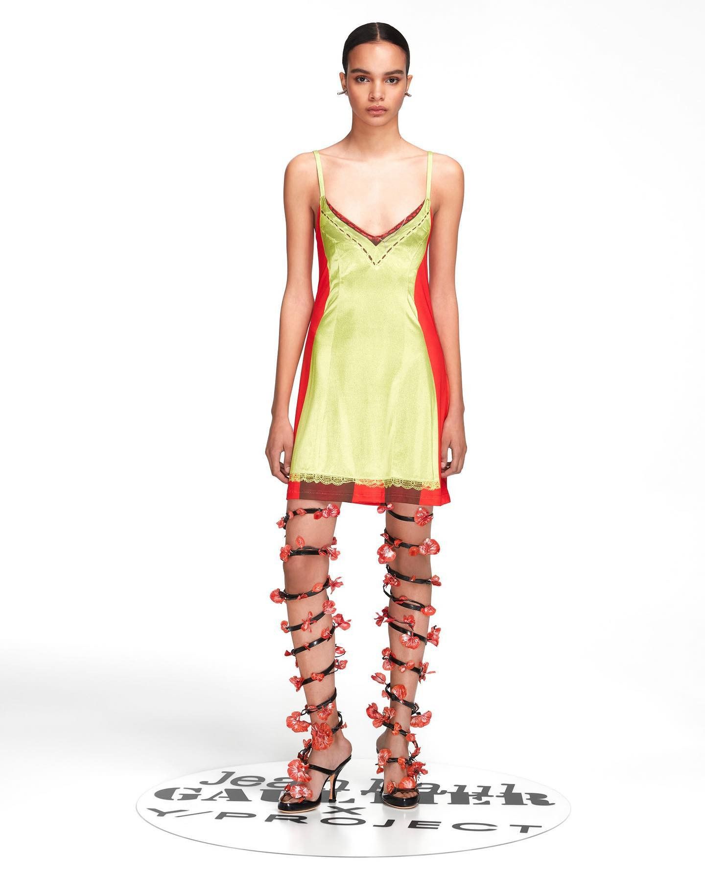 Jean Paul Gaultier × Y/Project Trompe L'oeil Mini Dress Size S / US 4 / IT 40 - 5 Thumbnail
