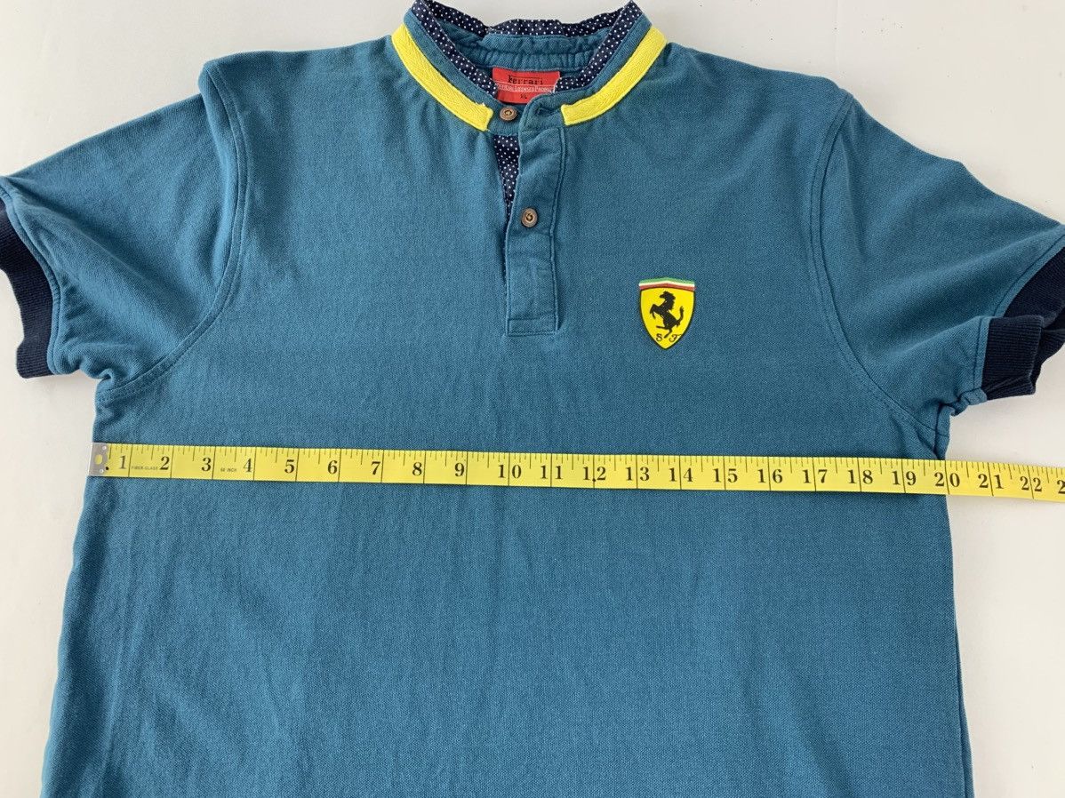 Ferrari Ferrari By Pre Cisport Small Patches Logo Polo Tee T Shirt Size US M / EU 48-50 / 2 - 9 Thumbnail