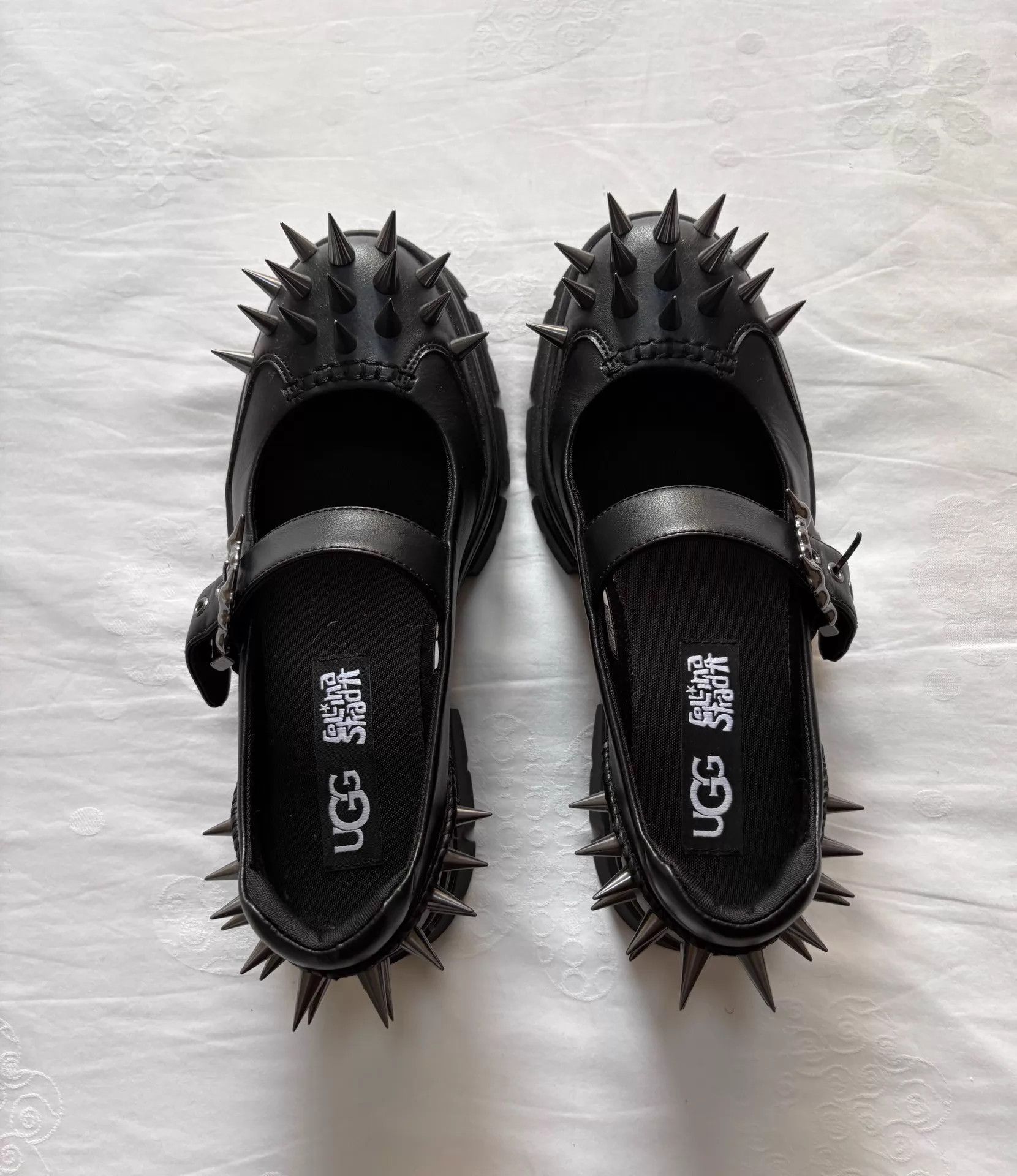 Collina Strada UGG x Collina Strada Spike Rivets Mary Jane Punk Unisex Size US 8 / IT 38 - 8 Thumbnail