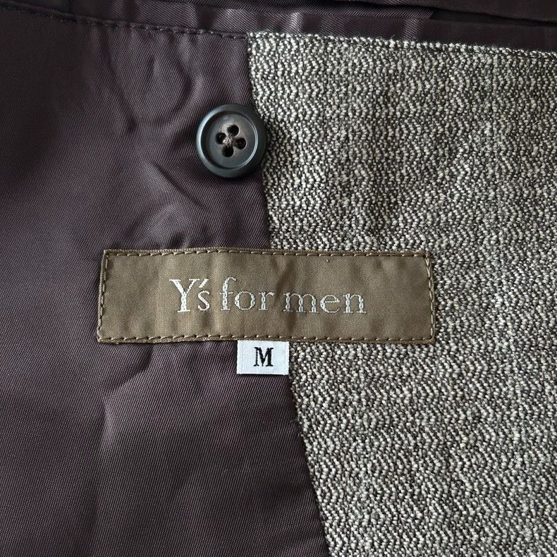 Yohji Yamamoto Yohji Yamamoto size m 90's fish-scale striped sleeve blazer Size 36R - 6 Thumbnail