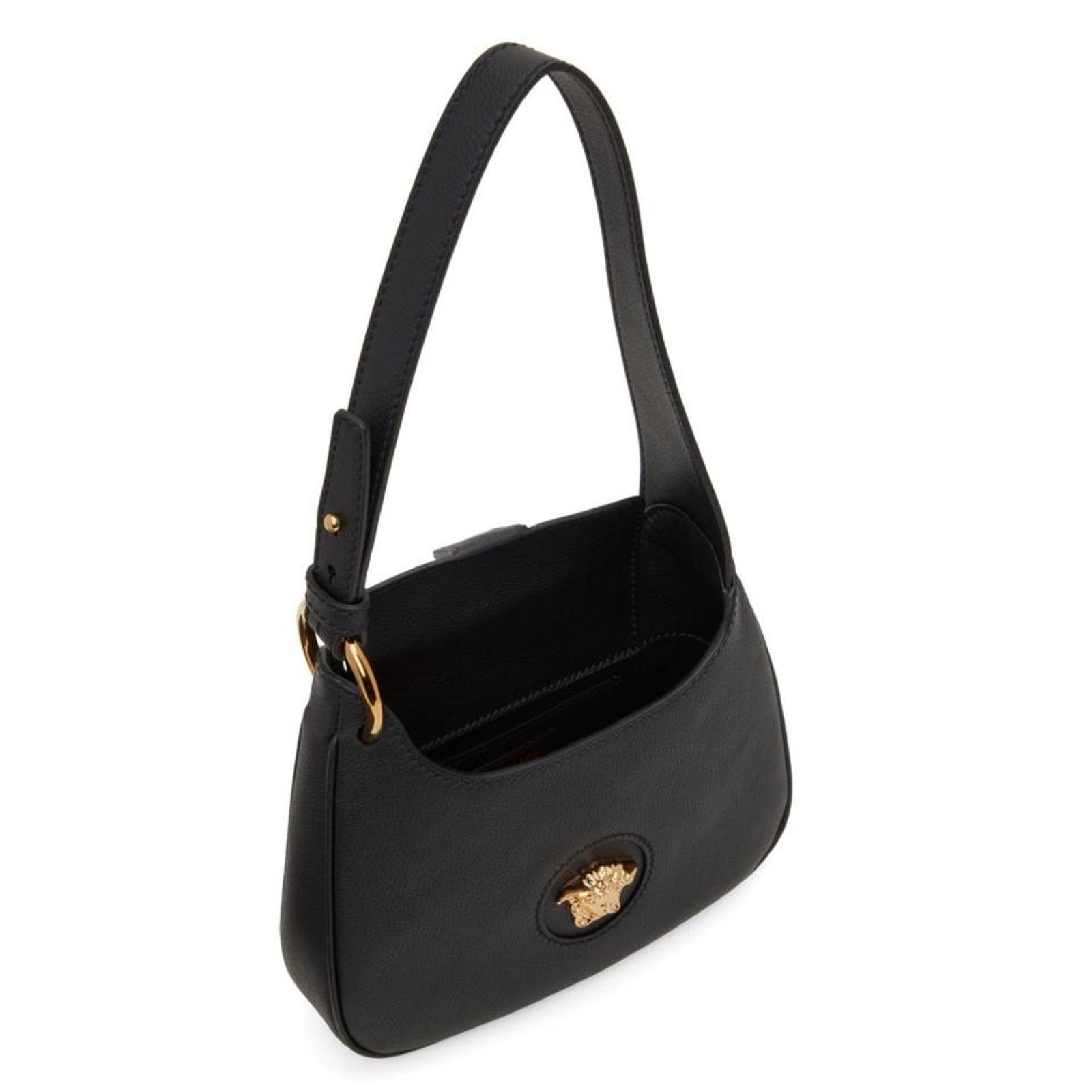 Versace La Medusa small two way leather hobo shoulder bag Size ONE SIZE - 6 Thumbnail