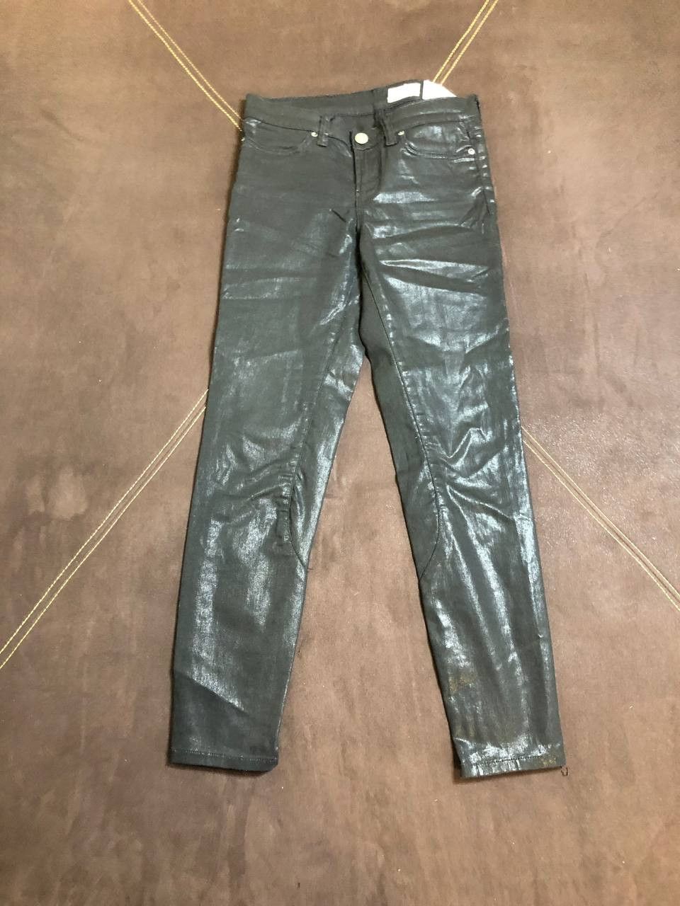 Allsaints ALL SAINTS SPITALFIELDS BRODIE LOW RISE CROPPED SKINNY Jeans Size 25" / US 0 / IT 36 - 1 Thumbnail