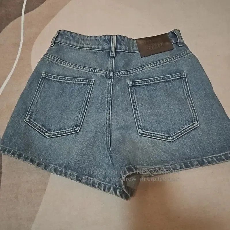 Miu Miu Miu Miu Blue Cotton Women's Shorts . Size 23" - 2 Thumbnail
