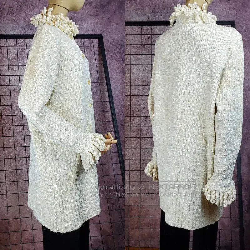Dior Dior Beige Long Sleeve Cardigan for Women . Size M / US 6-8 / IT 42-44 - 1 Thumbnail