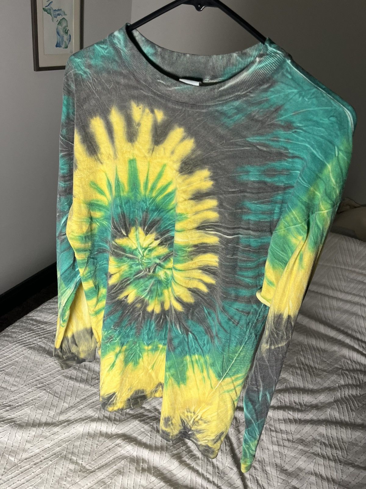 Vintage Vintage Tie Dye Long Sleeve Tee Size US M / EU 48-50 / 2 - 1 Thumbnail