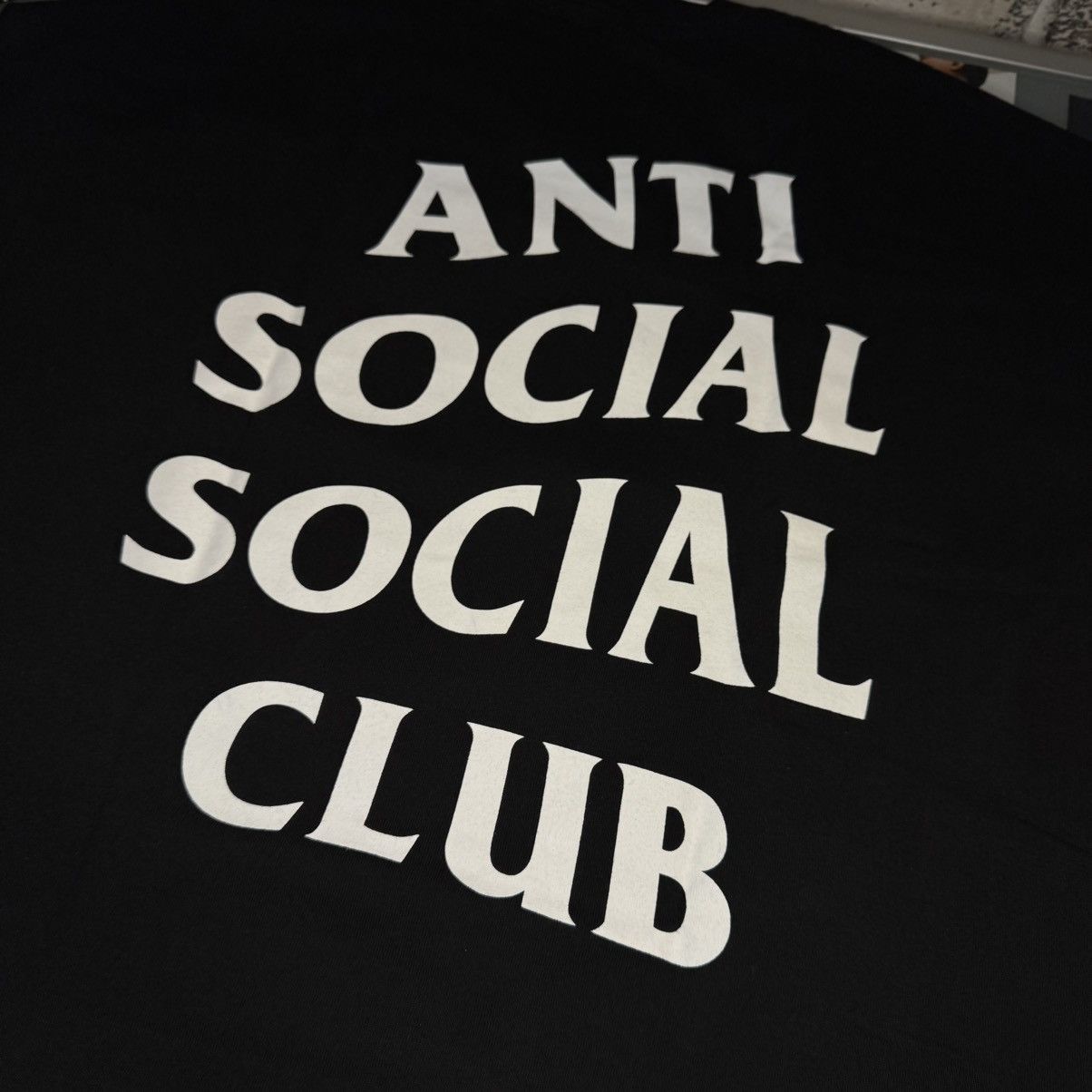 Anti Social Social Club Anti Social Social Club SMS 2 Tee Large Black Size US L / EU 52-54 / 3 - 5 Thumbnail