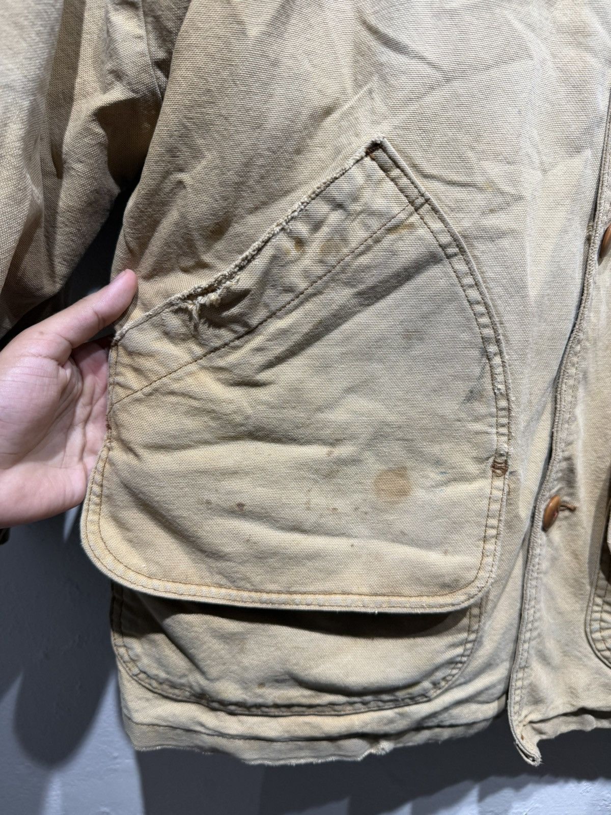 L.L. Bean Vintage 90s Ll Bean Chore jacket Size US L / EU 52-54 / 3 - 6 Thumbnail