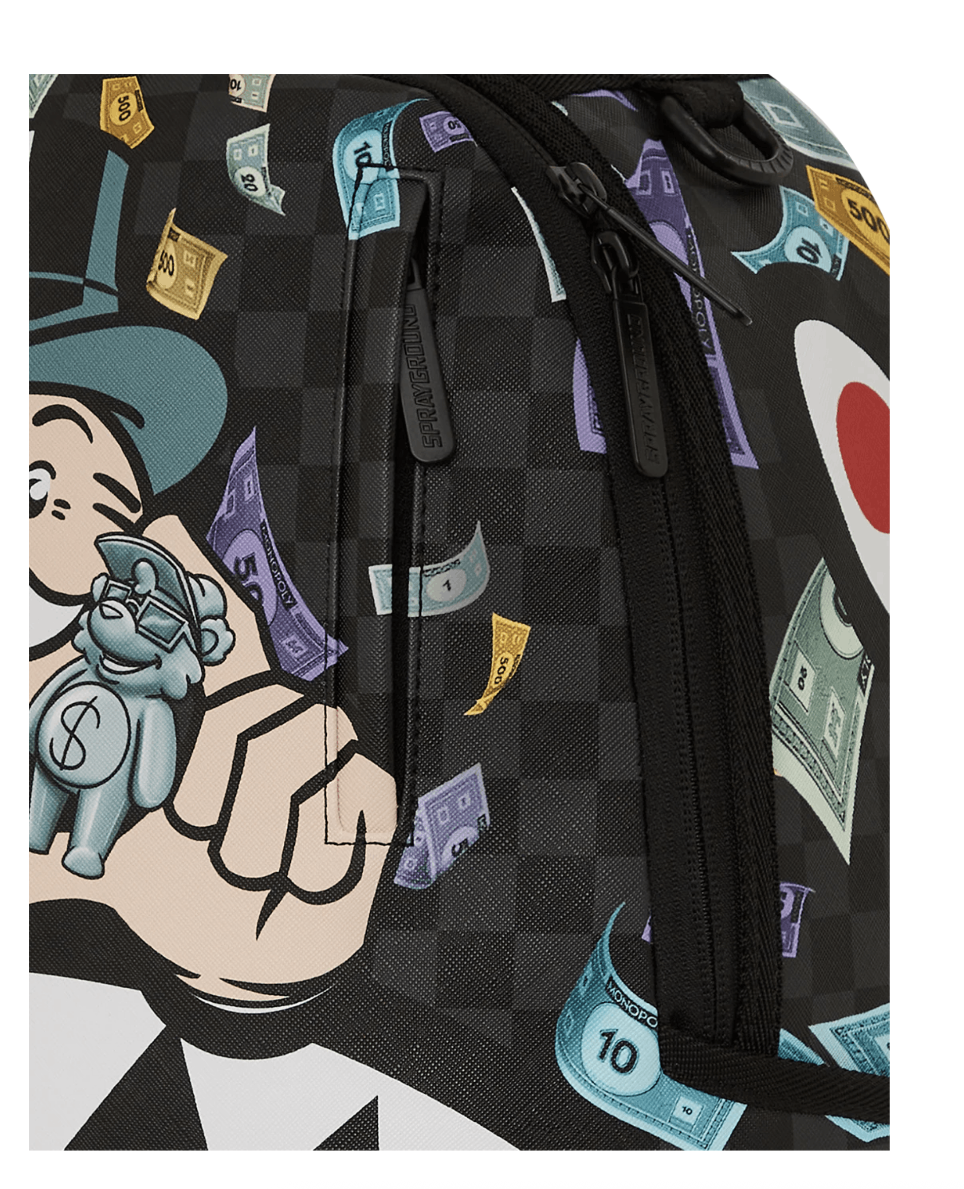 Sprayground Sprayground Monopoly Shark Rich Backpack Size ONE SIZE - 7 Thumbnail