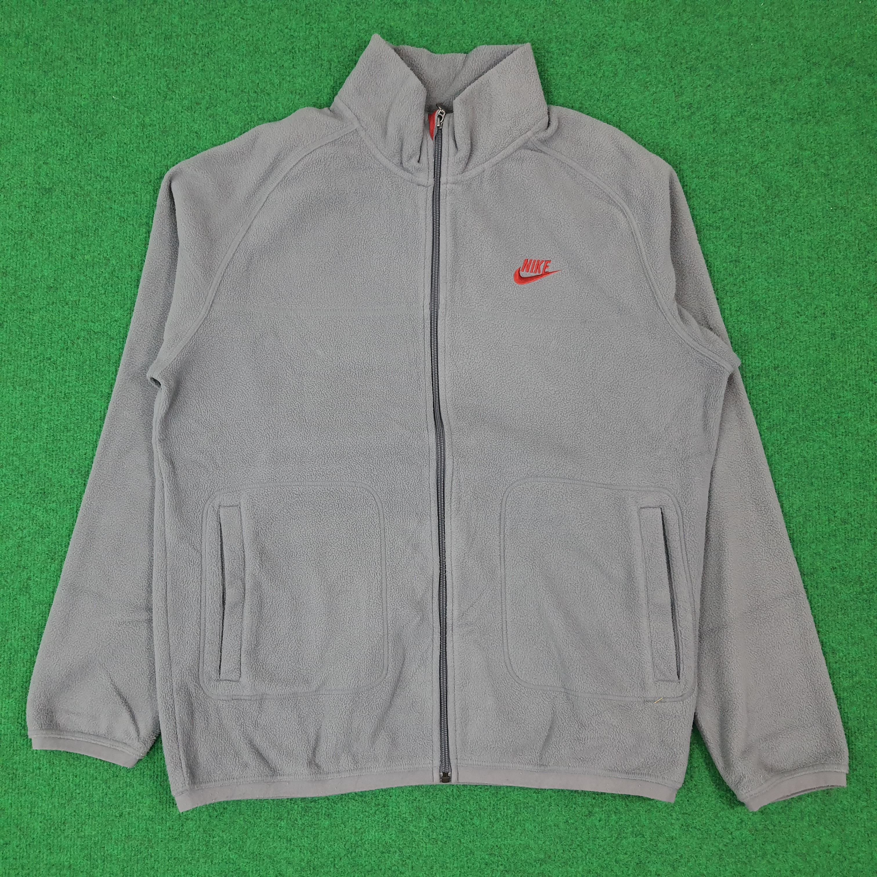 Vintage Nike Fleece Zipper Sweatshirt C269N12