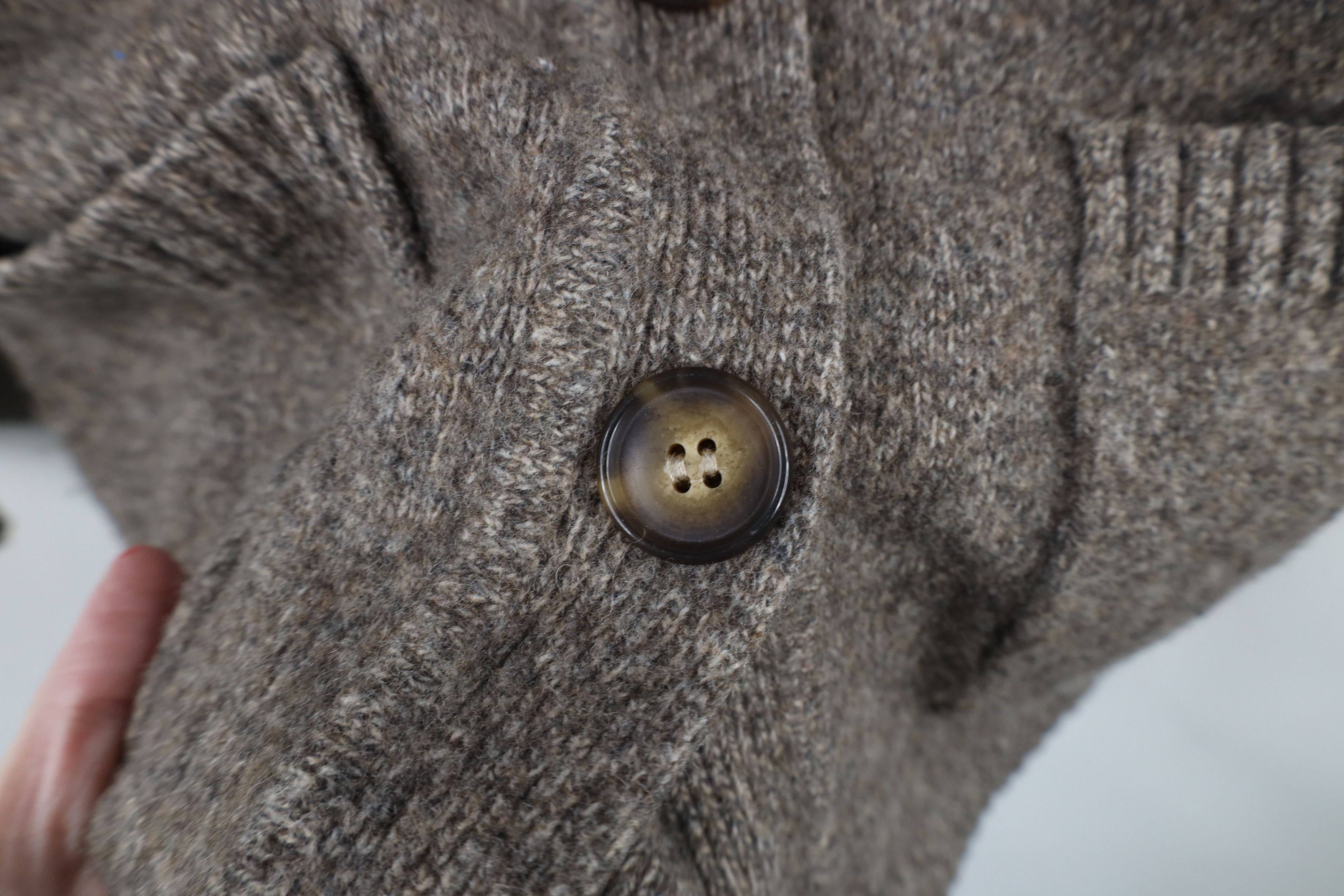 Pendleton × Vintage Vintage Pendleton Full Button Hooded Cardigan Sweater Size M / US 6-8 / IT 42-44 - 6 Thumbnail