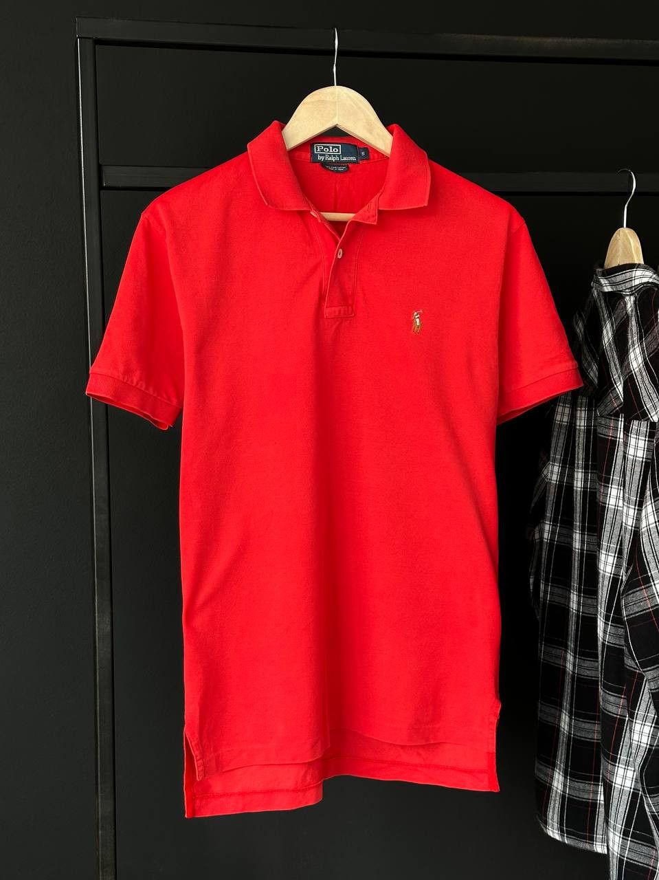 Designer × Polo Ralph Lauren × Ralph Lauren Polo Ralph Lauren Luxury Pima Cotton Red T SHIRT Size US S / EU 44-46 / 1 - 2 Thumbnail