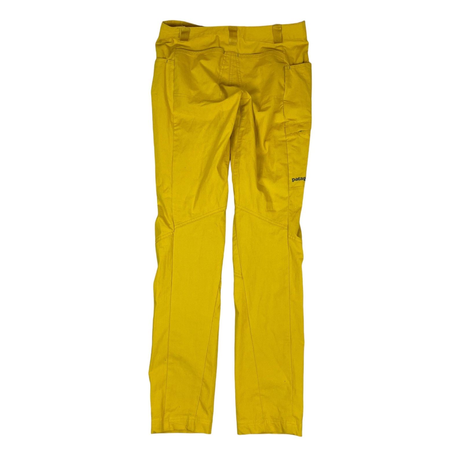 Patagonia Patagonia Women's Yellow Cotton Skinny Leg Cargo Pants 6 Size 28" / US 6 / IT 42 - 6 Thumbnail