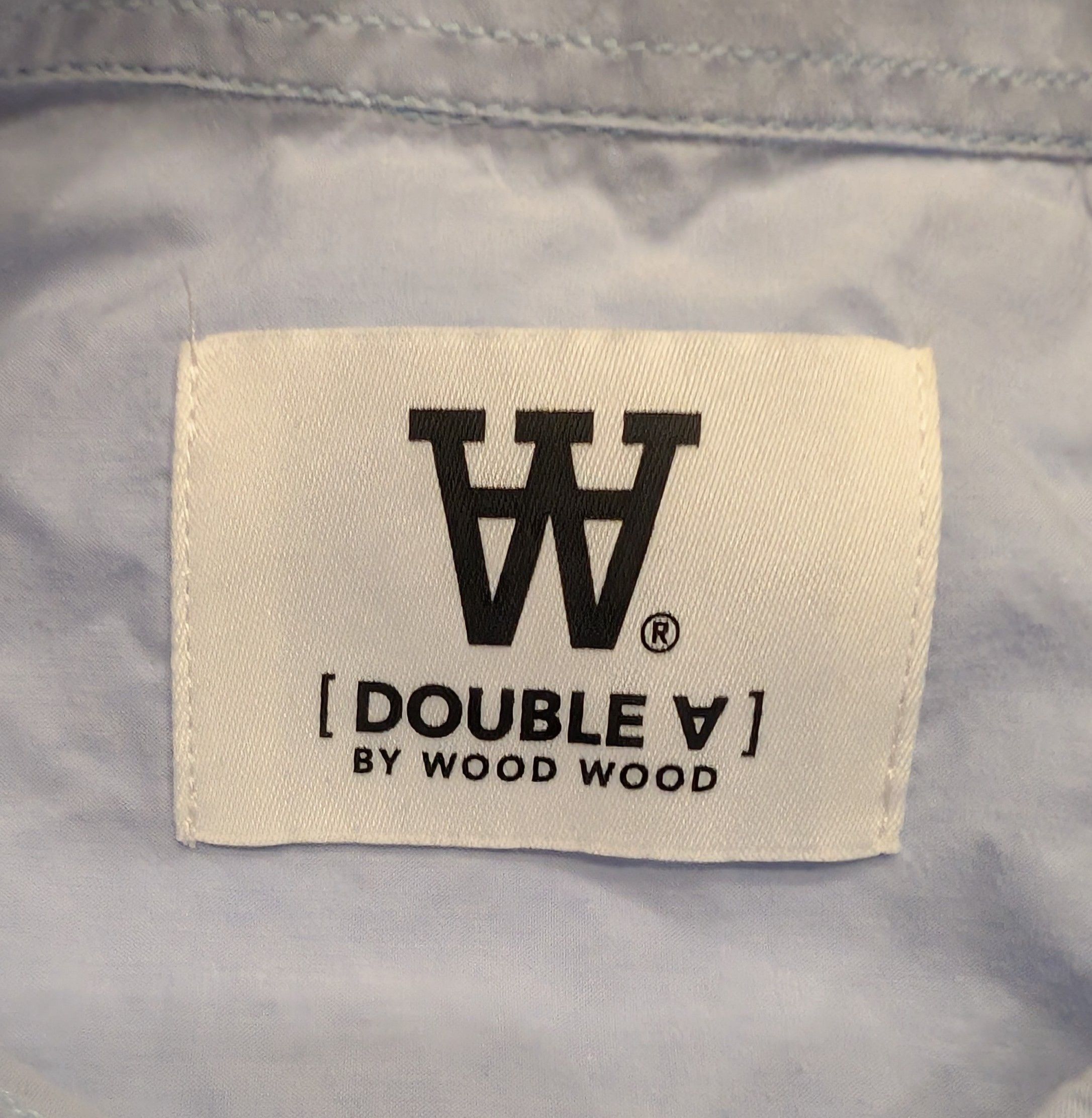 Wood Wood Double A by Wood Woodkay Shirt in Light Blue Size US L / EU 52-54 / 3 - 3 Thumbnail