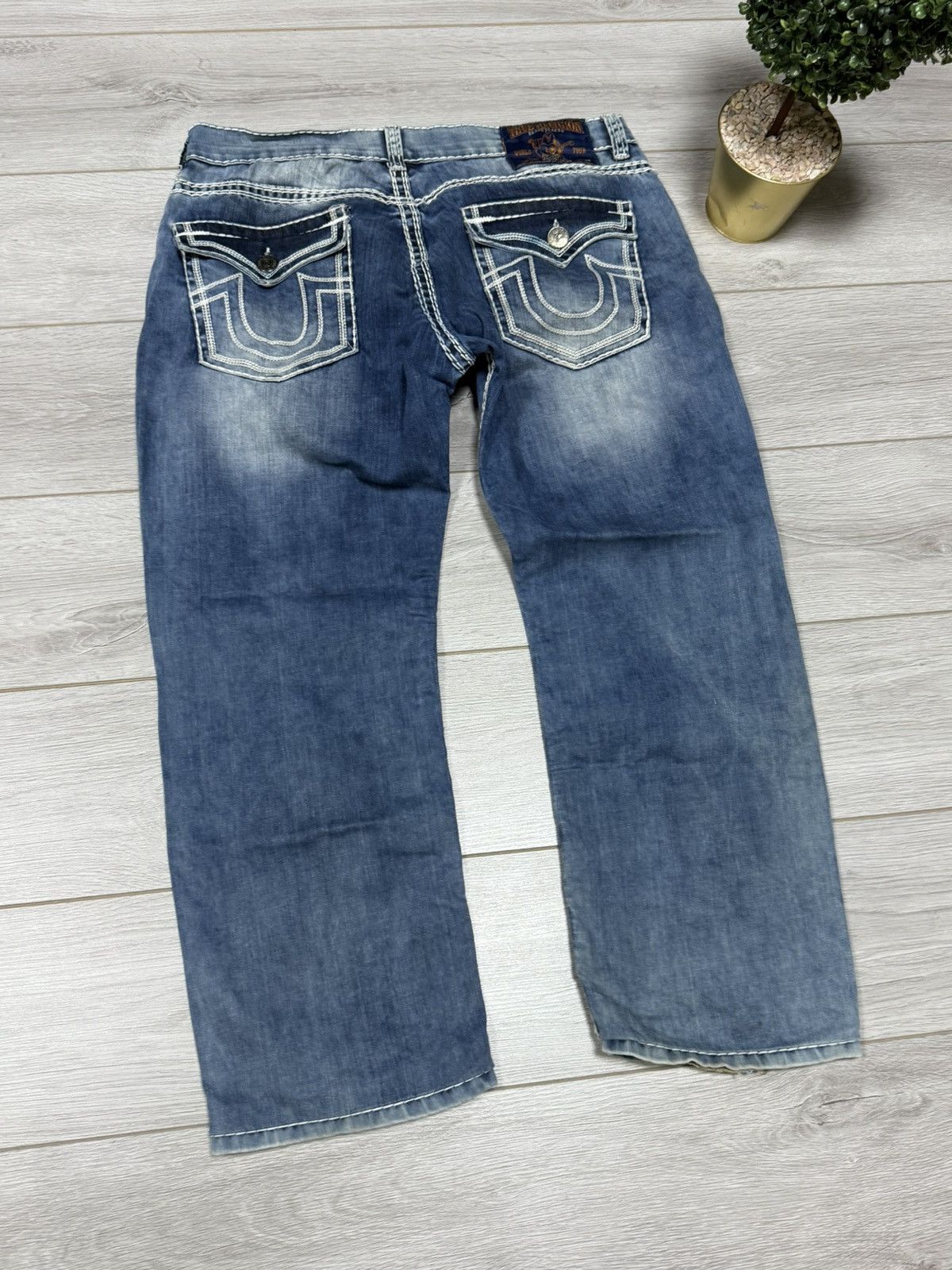 True Religion True Religion horse shoe stitched USA jackson distress jeans Size US 38 / EU 54 - 3 Thumbnail