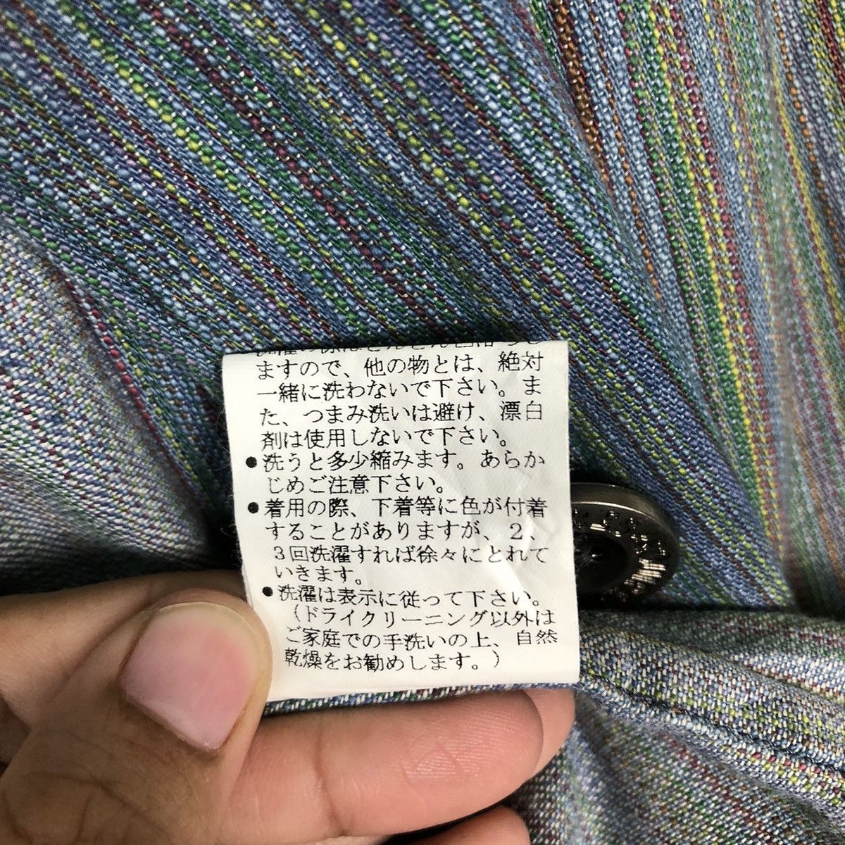 Japanese Brand 🔥Vintage Hickory Chore Jacket Military Style Issey Miyake Size US L / EU 52-54 / 3 - 21 Thumbnail