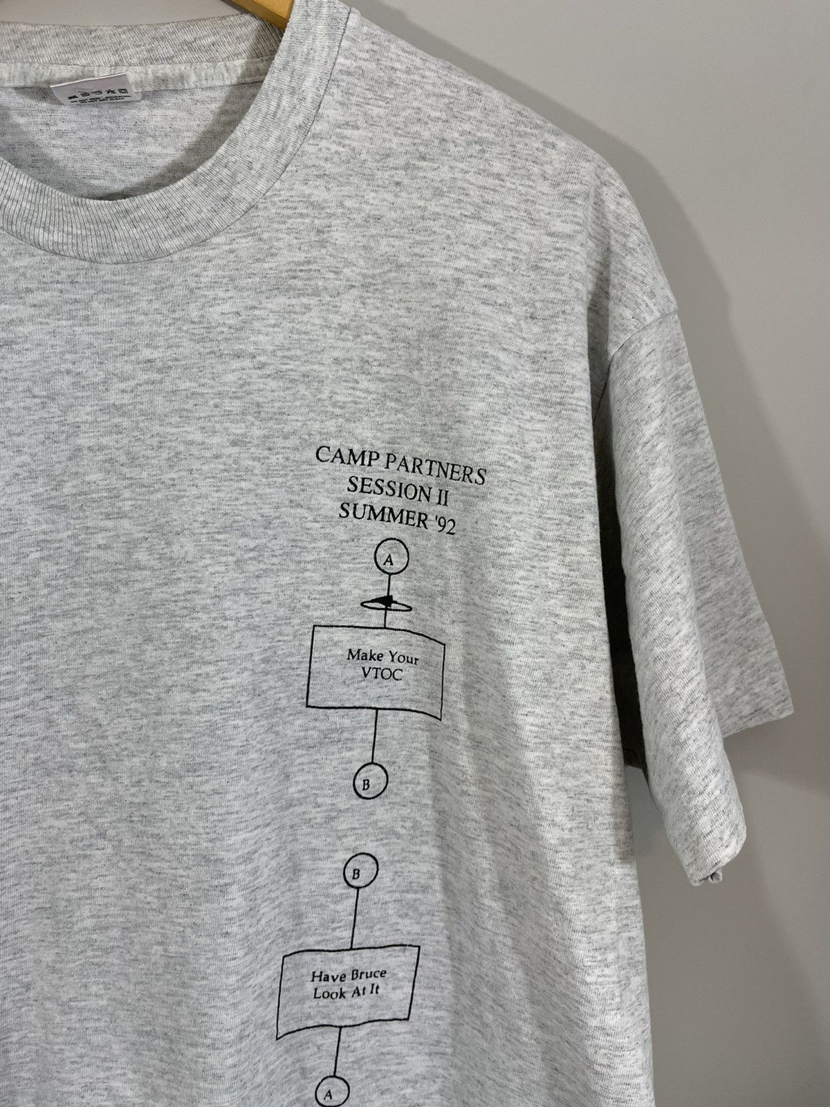 Vintage Distressed 1992 Single Stitch Camp Tee Size US XL / EU 56 / 4 - 4 Thumbnail