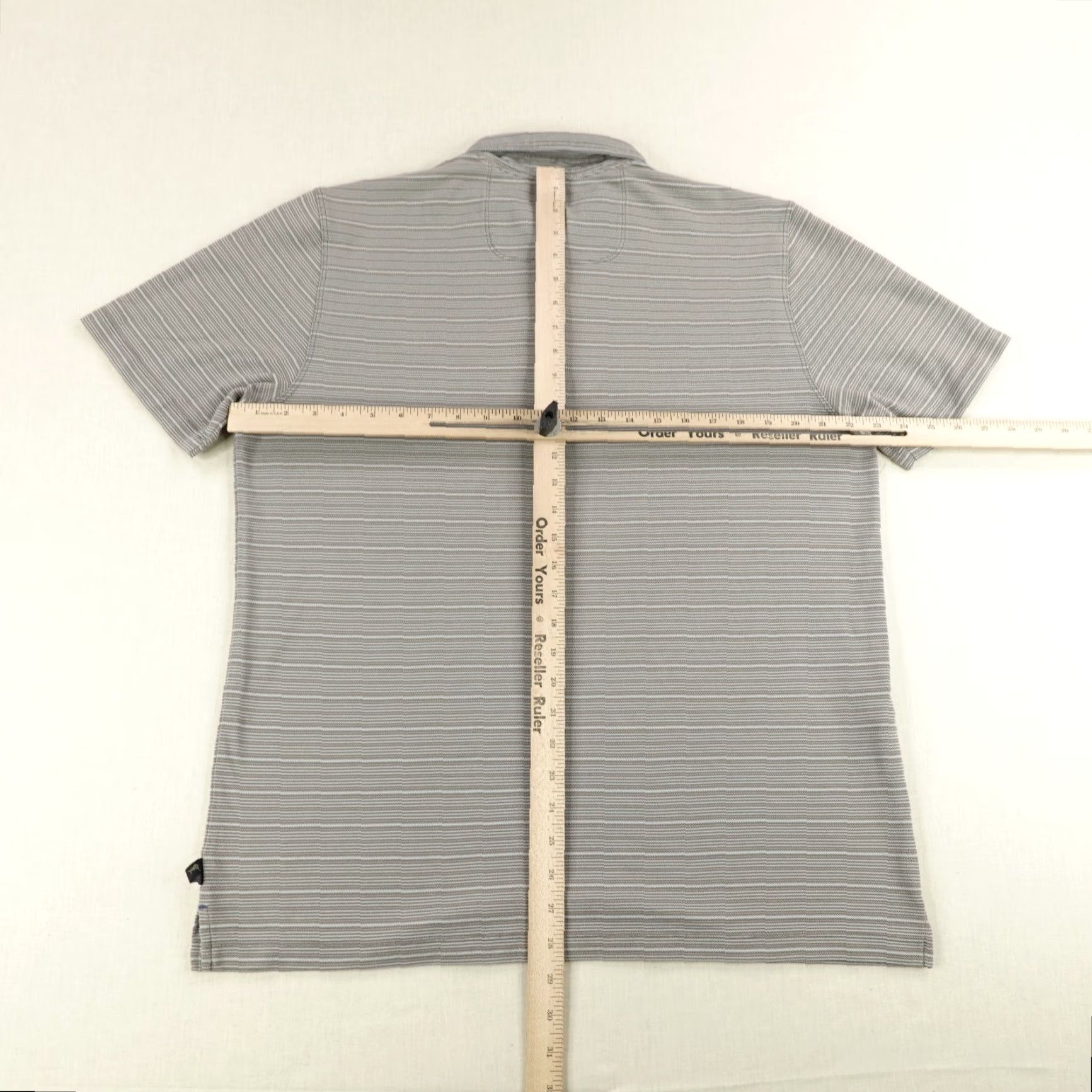 Tommy Bahama Tommy Bahama Polo Shirt Mens Large Gray Stripes Island Zone Pima Cotton Marlin Polo Shirt Mens Large Gray Stripes Island Zone Pima Cotton Marlin Size US L / EU 52-54 / 3 - 5 Thumbnail