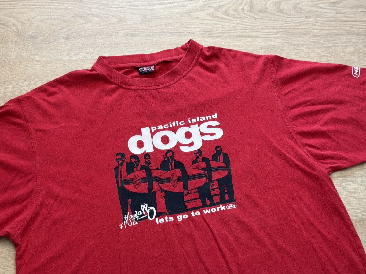 Other Vintage Pacific Island Dogs Tarantino Movie Surf y2k Shirt Size US XL / EU 56 / 4 - 2 Thumbnail