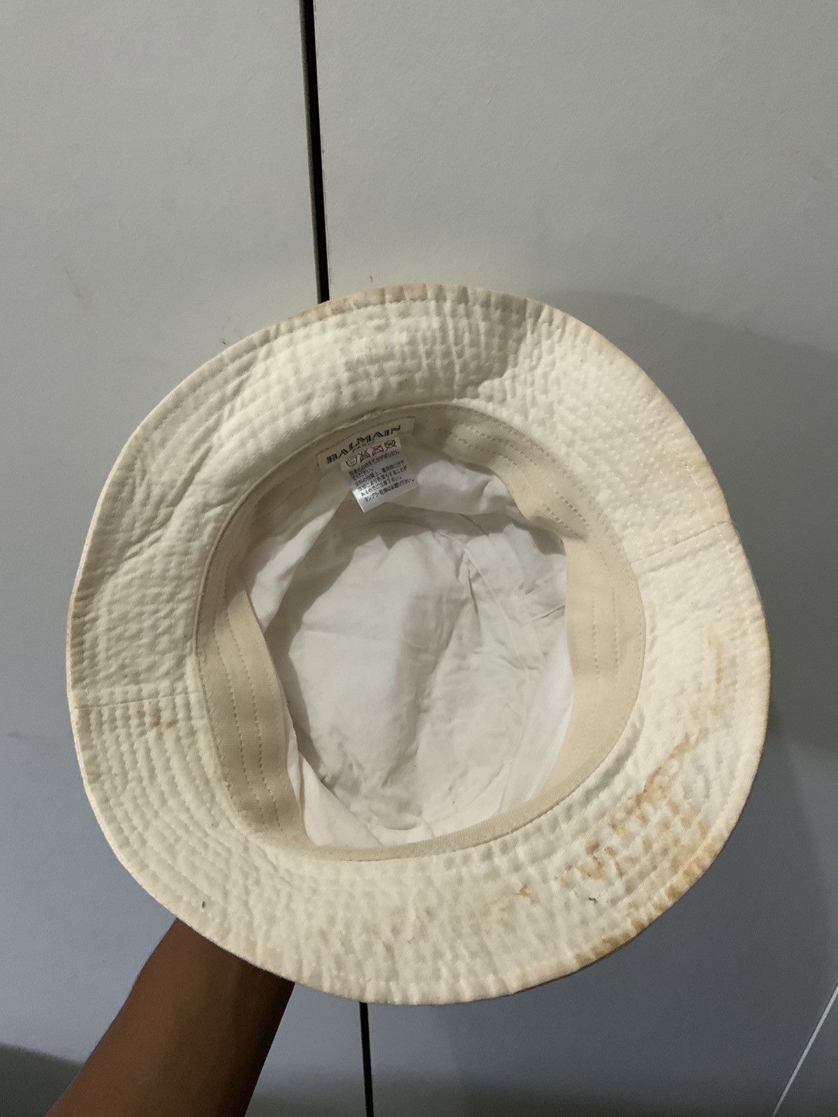 Balmain Balmain Paris Fade Bucket Hat Size ONE SIZE - 11 Thumbnail
