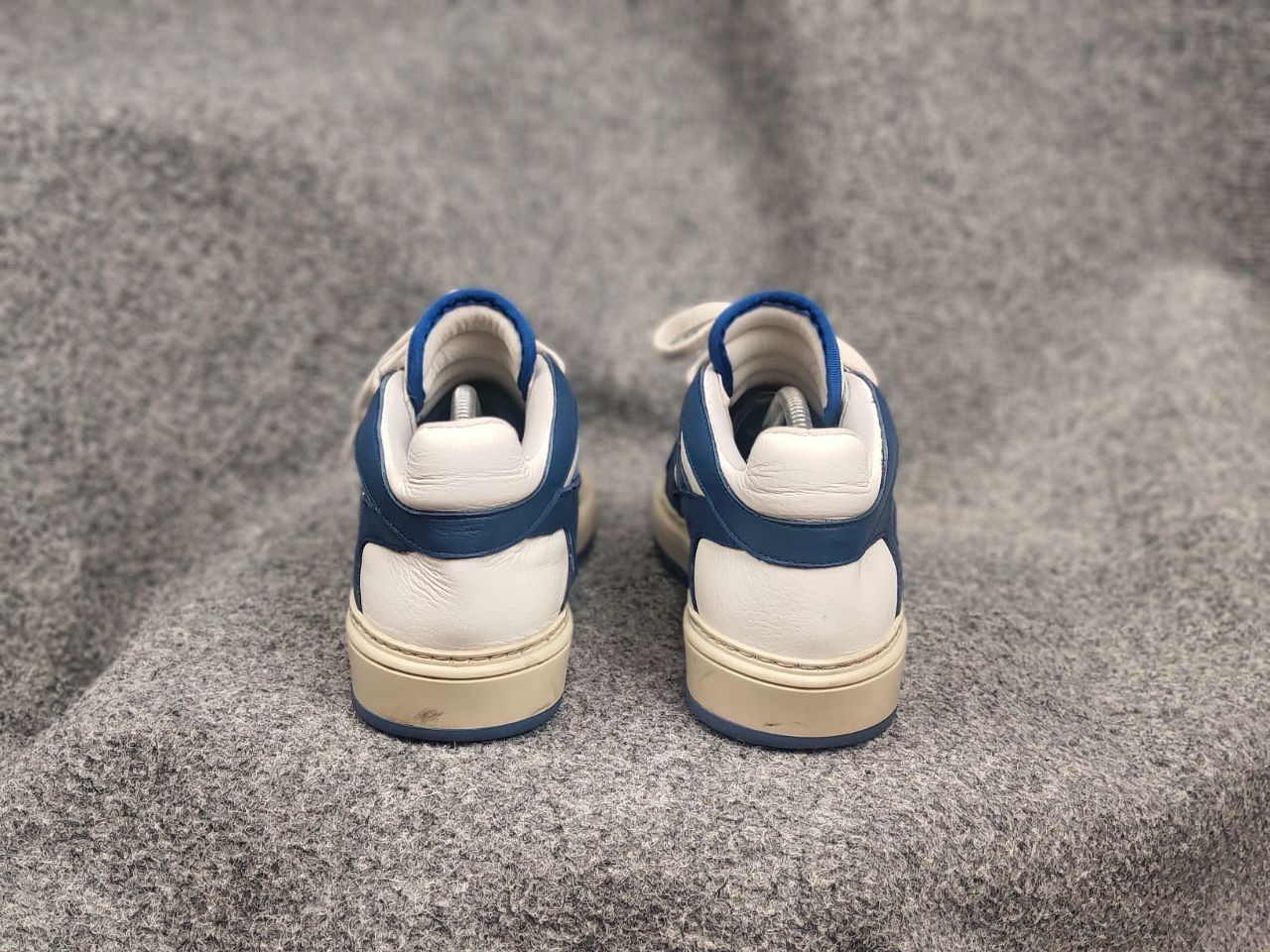 Represent Clo. Represent Reptor Low top White Blue Logo Leather Sneakers Size US 8 / EU 41 - 12 Thumbnail