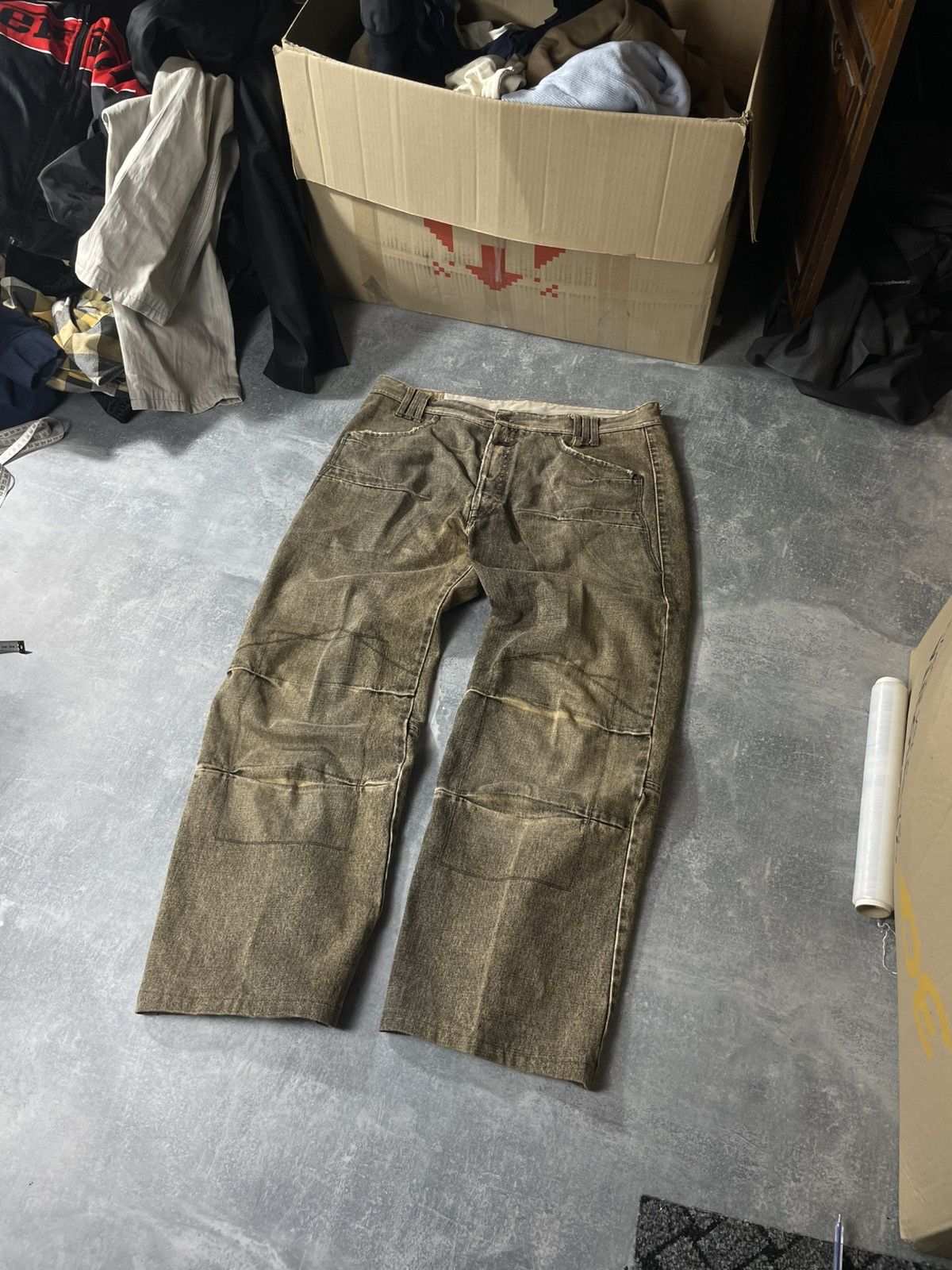 Marithe + Francois Girbaud Marithe Francois Girbaud vintage Y2K buttons pants jeans Size US 33 - 9 Thumbnail