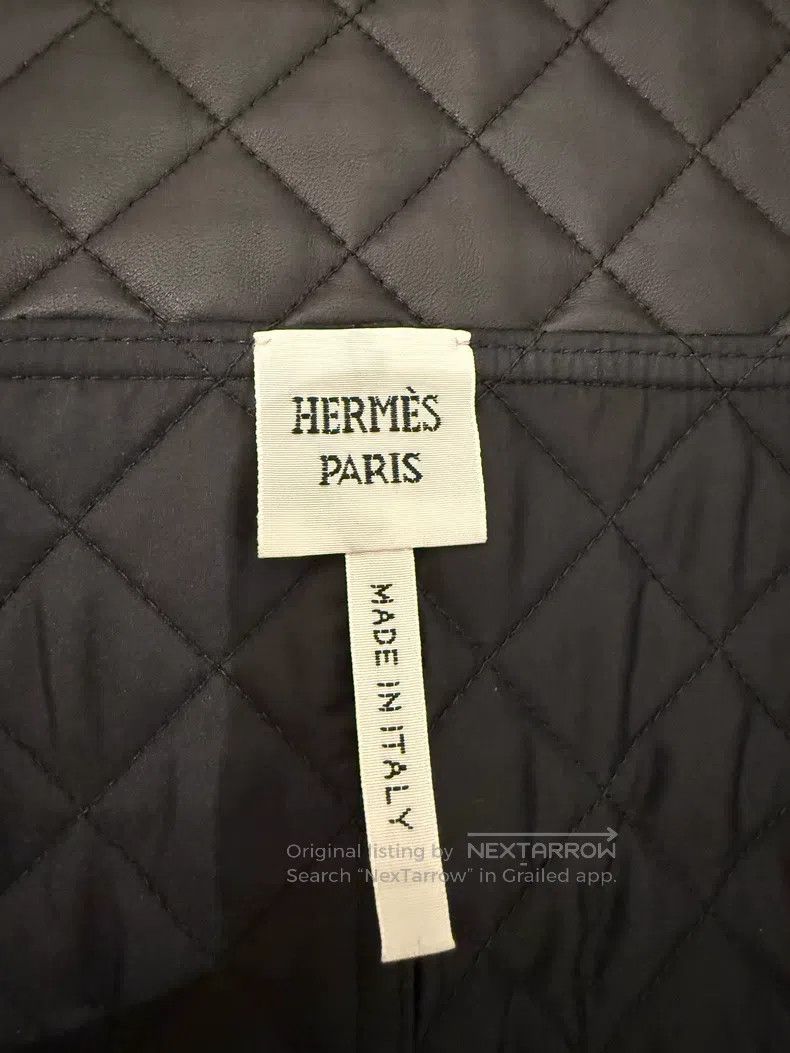 Hermes Hermes Lady Leather Suspender Skirt Size 24" / US 00 / IT 34 - 3 Thumbnail