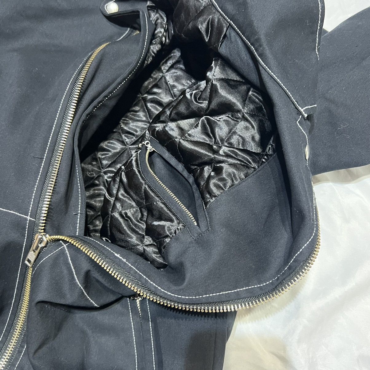 Other Stussy Twill Moto Jacket Size US XXL / EU 58 / 5 - 7 Thumbnail
