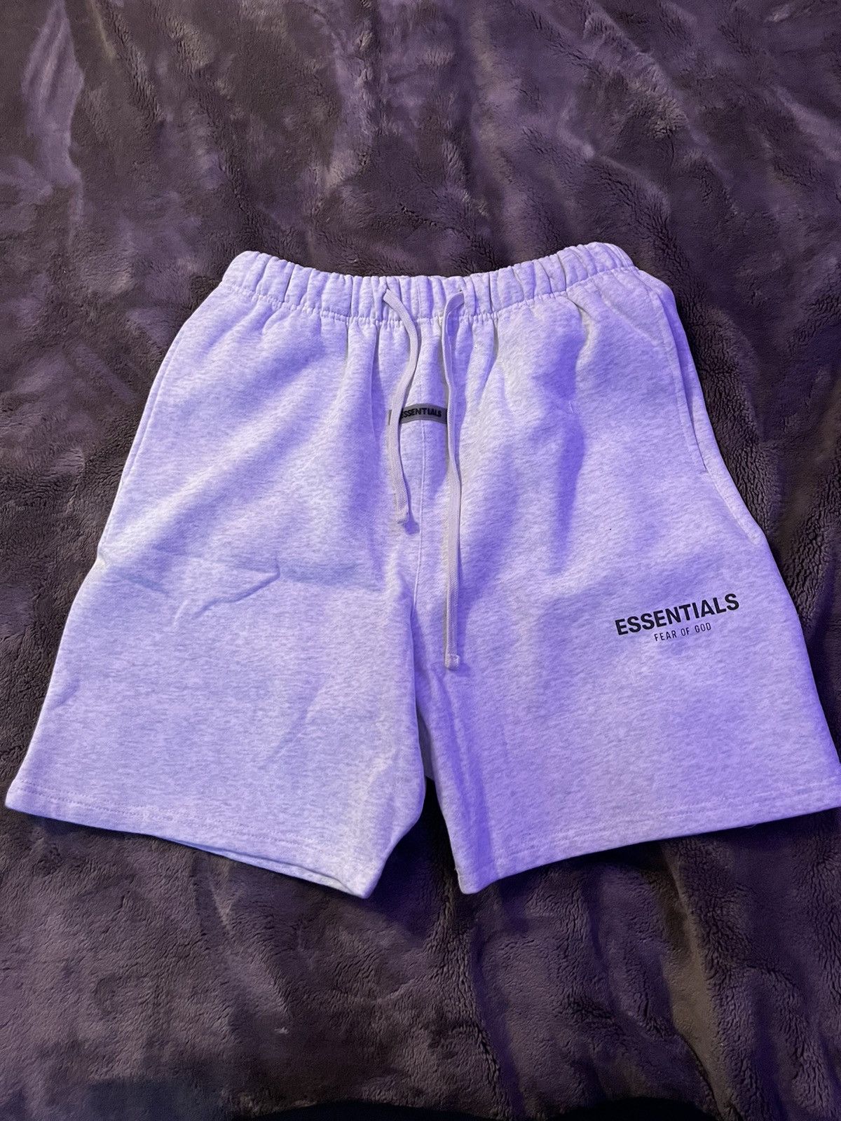 FOG Essentials Grey Shorts | Grailed