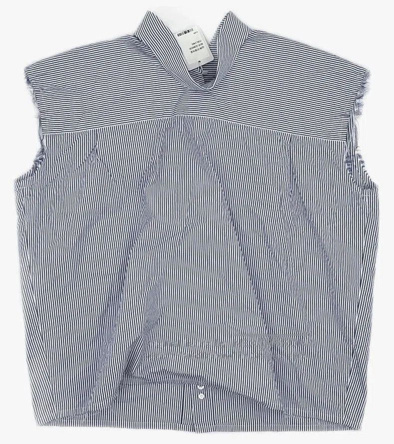 Balenciaga Balenciaga Sleeveless Striped Shirt. Size US XS / EU 42 / 0 - 2 Thumbnail