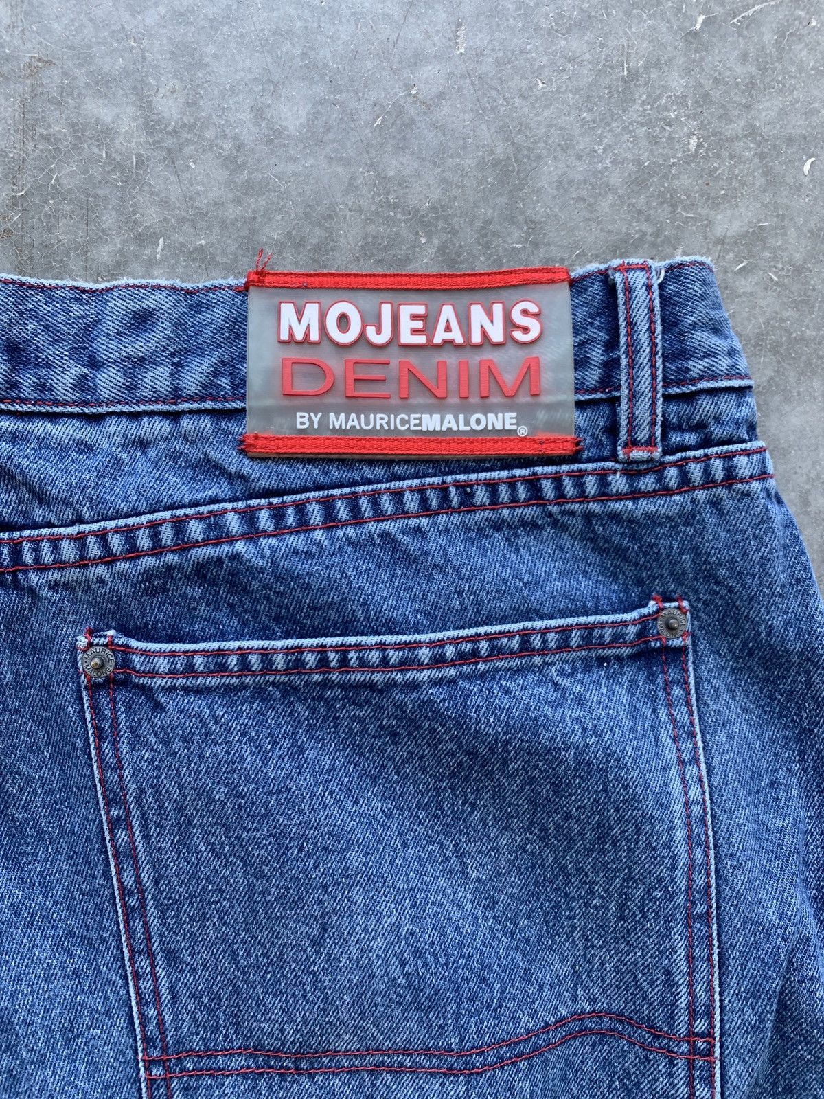 JNCO × Southpole × Vintage Vintage Y2K Maurice Malone MOJEANS Baggy Jeans Size US 38 / EU 54 - 8 Thumbnail