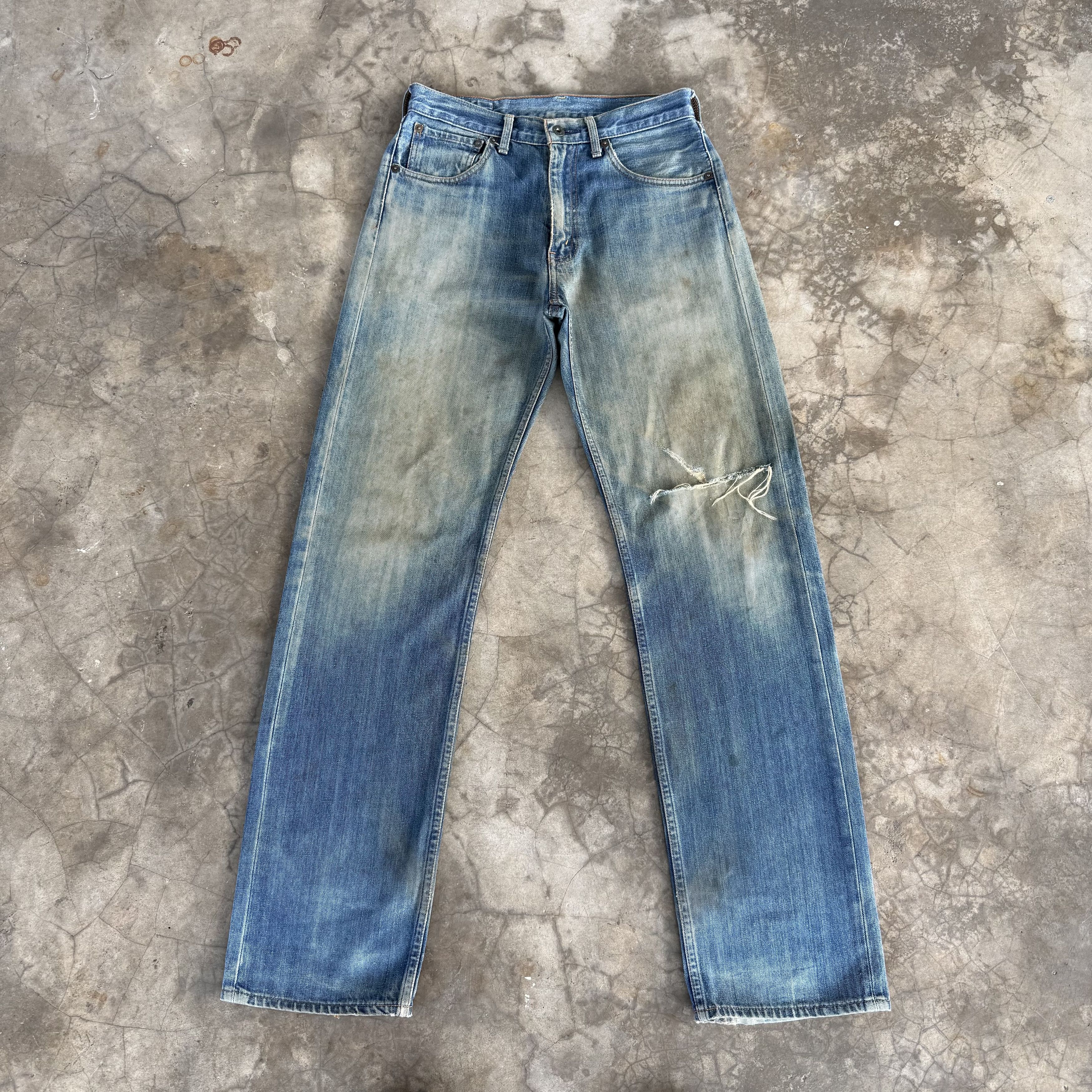 Levi's Vintage Levi's 503 Rusty Faded Denim Jean Pants Size US 30 / EU 46 - 3 Thumbnail