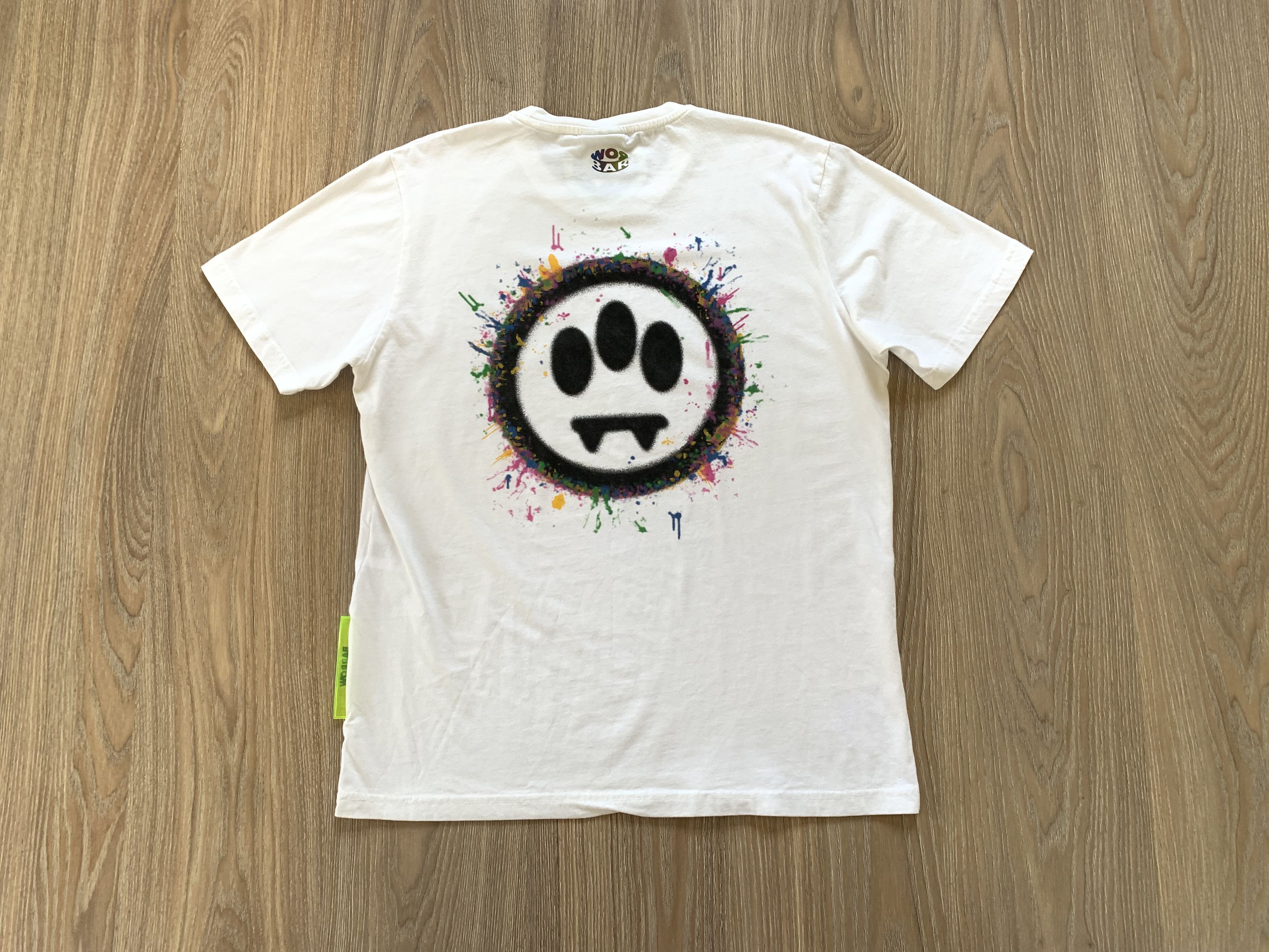 Barrow × Vintage Barrow Vintage White Printed T-Shirt Size US XL / EU 56 / 4 - 3 Thumbnail