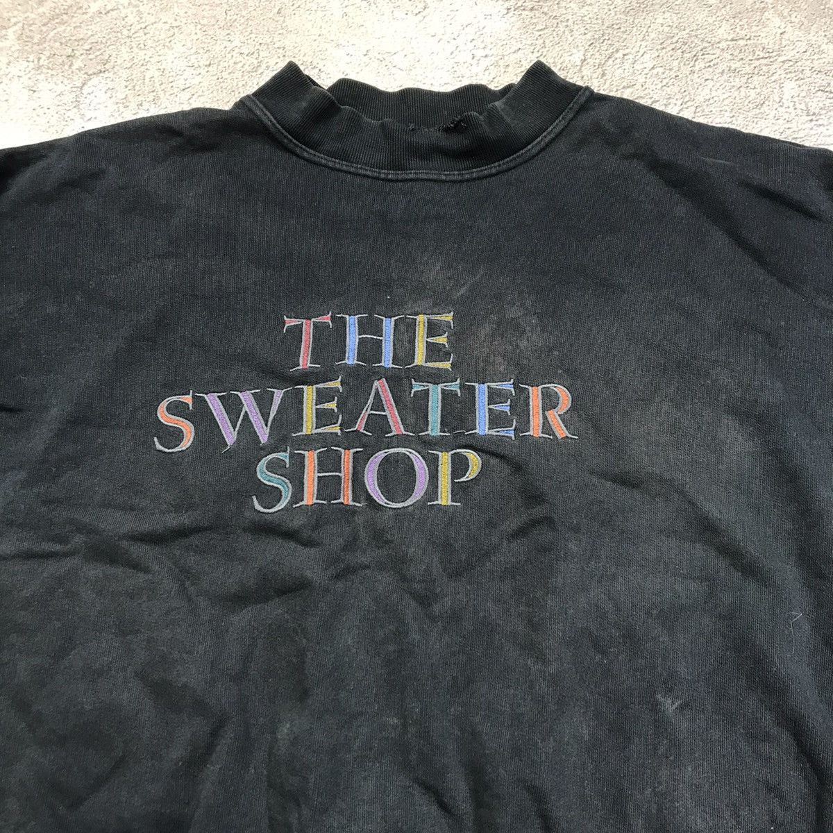 Vintage Vintage The Sweater Shop Faded Crewneck Sweatshirt Streetwea Size US XL / EU 56 / 4 - 3 Thumbnail