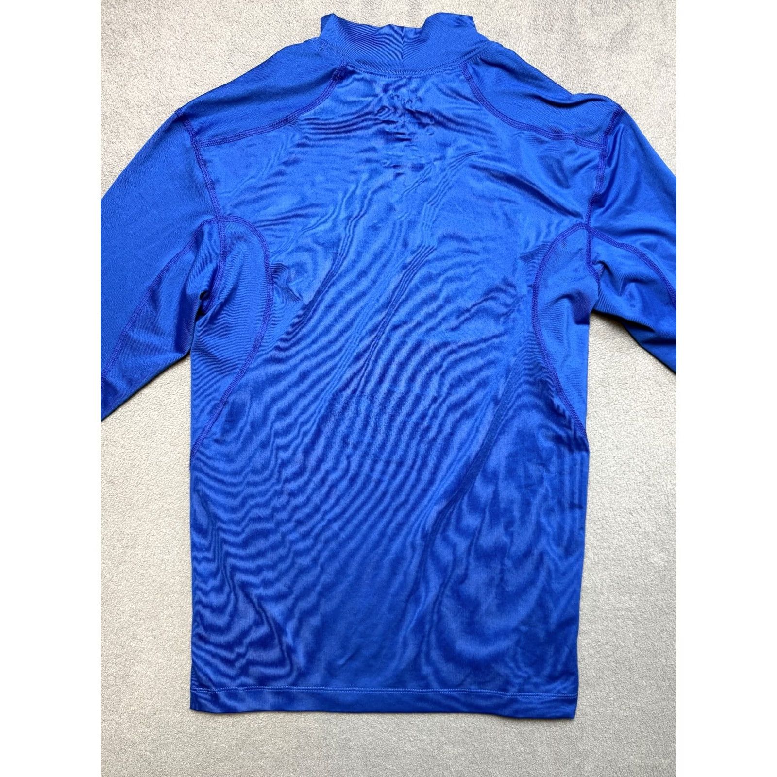 Nike Nike Pro Combat Long Sleeve Shirt Mens M Blue Dri-Fit Compression Shirt Size US M / EU 48-50 / 2 - 6 Thumbnail