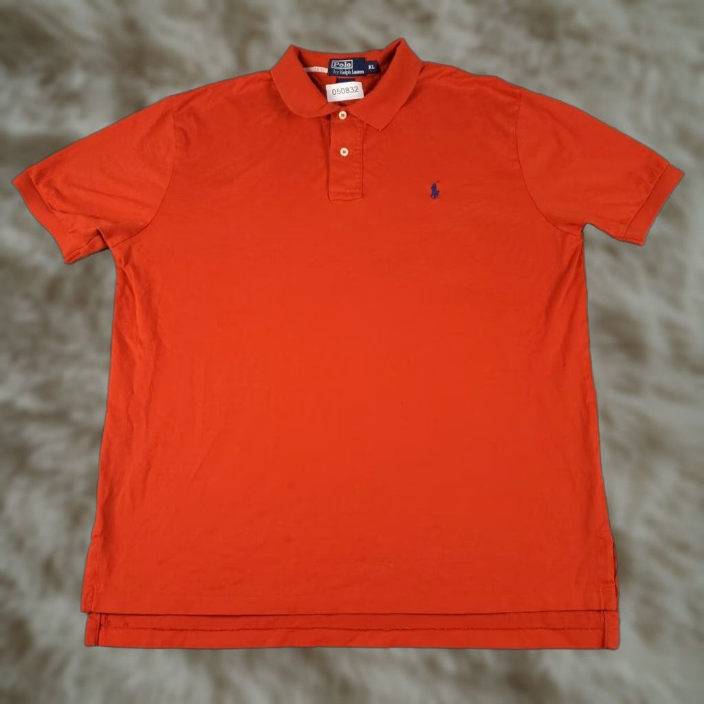Ralph Lauren Ralph Lauren Polo Shirt Mens XL Red Casual Short Sleeve Cotton Modern Classic Size US XL / EU 56 / 4 - 1 Thumbnail