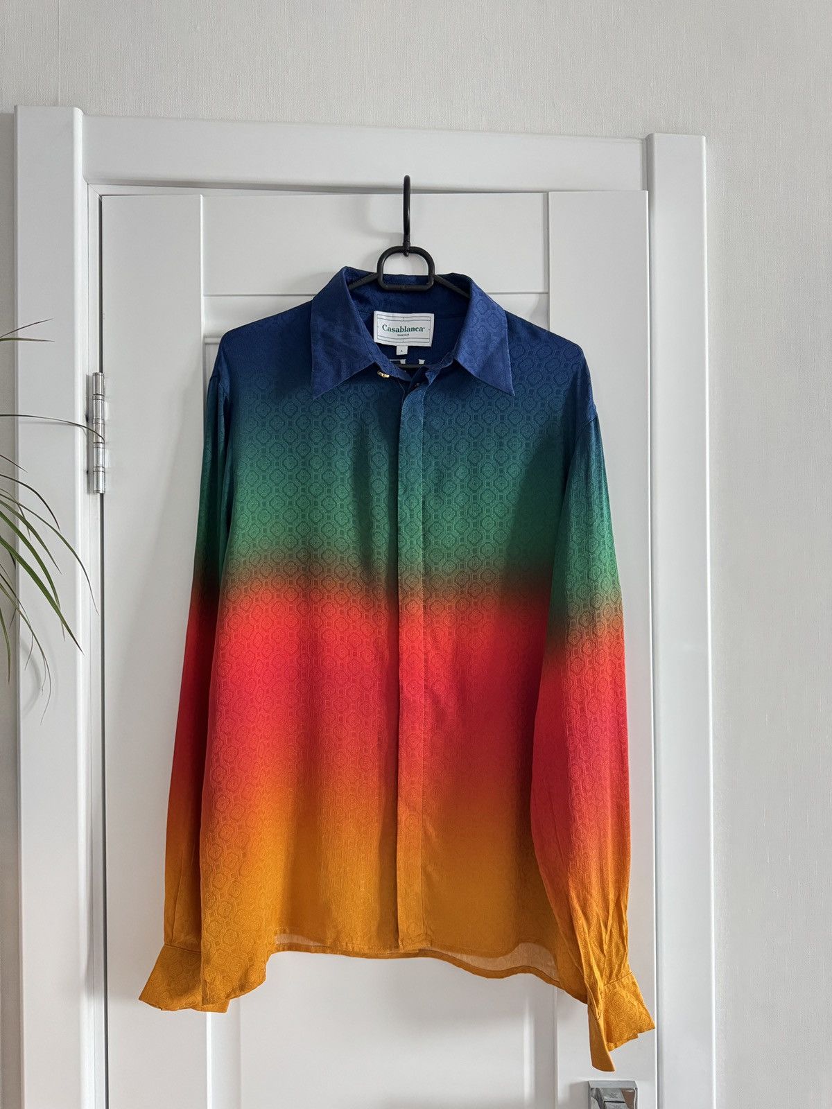 シャツ CASABLANCA Men Long Tops MPF25SH08502 BLACK Casablanca CASABLANCA Men Long Tops MPF25SH08502 BLACK | Grailed
