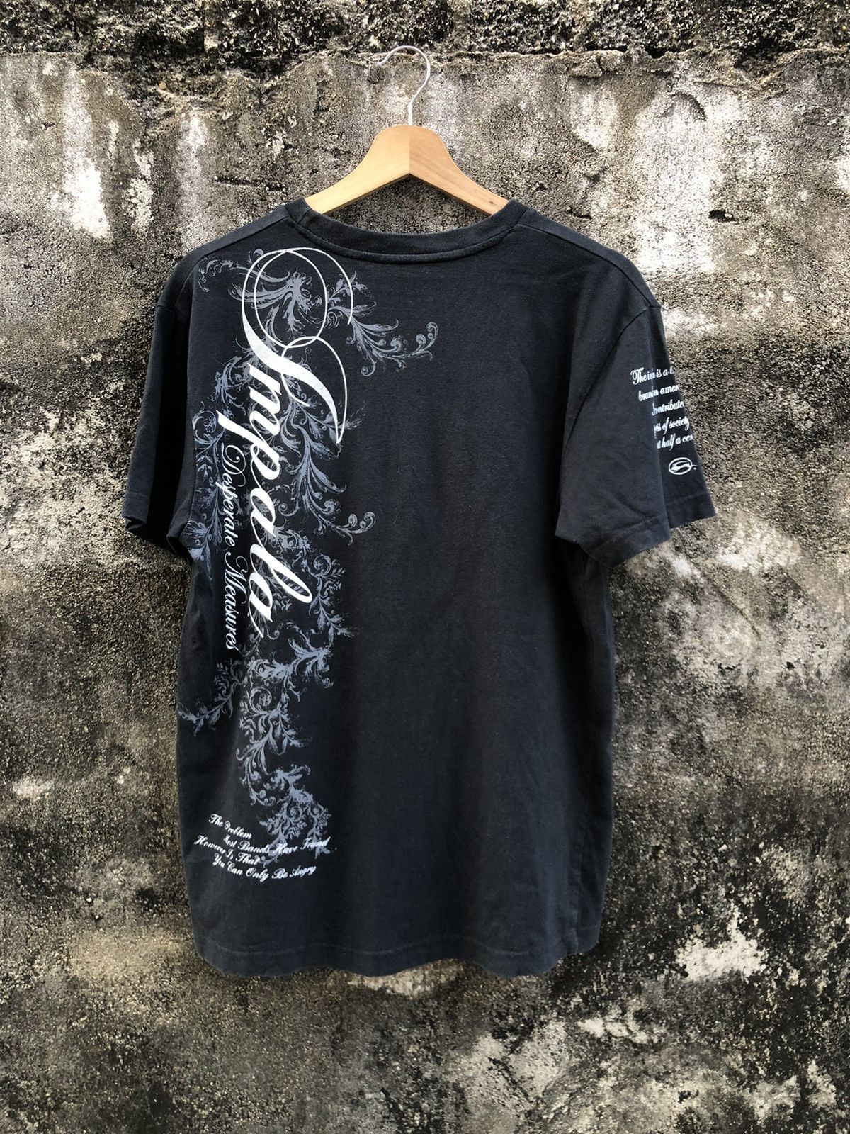 Japanese Brand × Le Grande Bleu (L.G.B.) × Vintage Vintage Impala Poem Massive Tshirt Size US M / EU 48-50 / 2 - 2 Thumbnail
