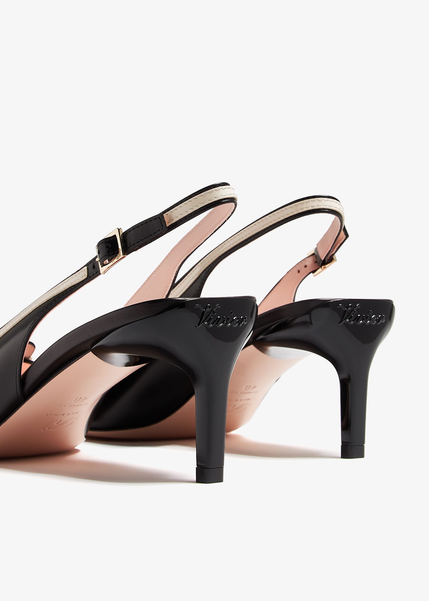 Roger Vivier o1s22i1n0325 Slingback Pumps in Black Size US 9 / IT 39 - 3 Thumbnail