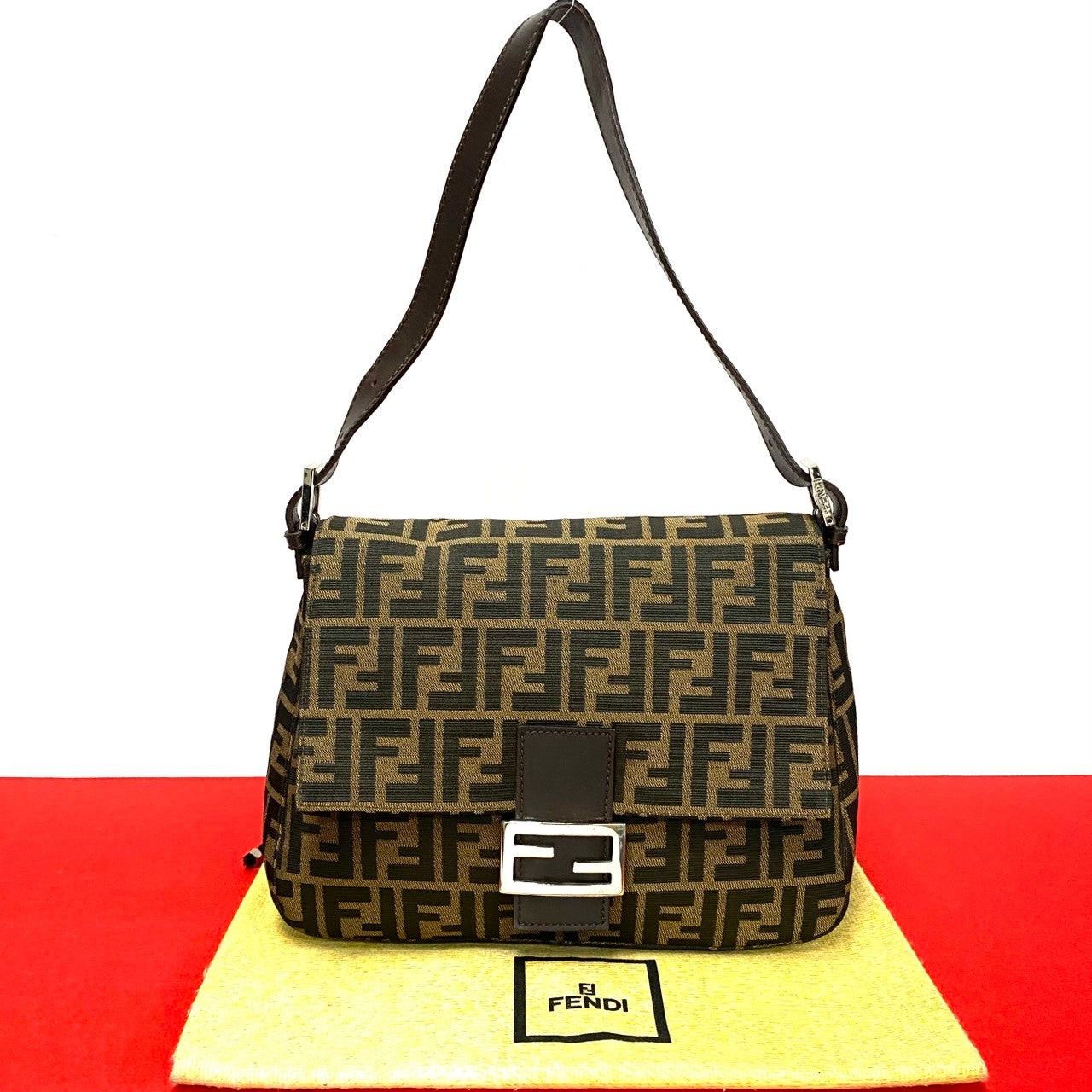 Fendi Fendi Shoulder Bag Black Leather Size ONE SIZE - 1 Thumbnail