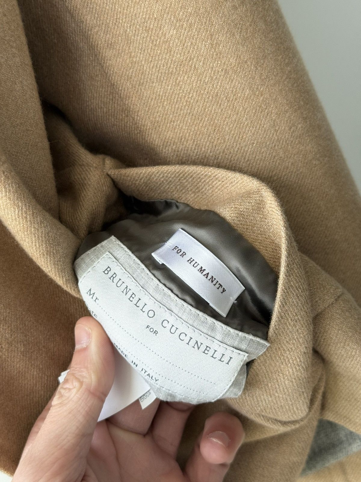 Brunello Cucinelli RPR $5k New! Brunello Cucinelli Cashmere Reversible Jacket Size US M / EU 48-50 / 2 - 21 Thumbnail