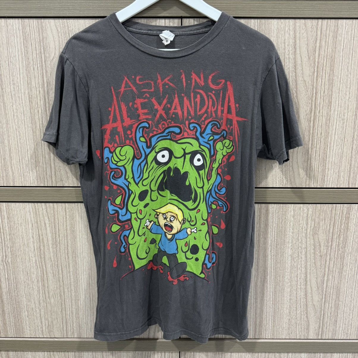 Band Tees Asking Alexandria Rock Tee Size US S / EU 44-46 / 1 - 1 Thumbnail