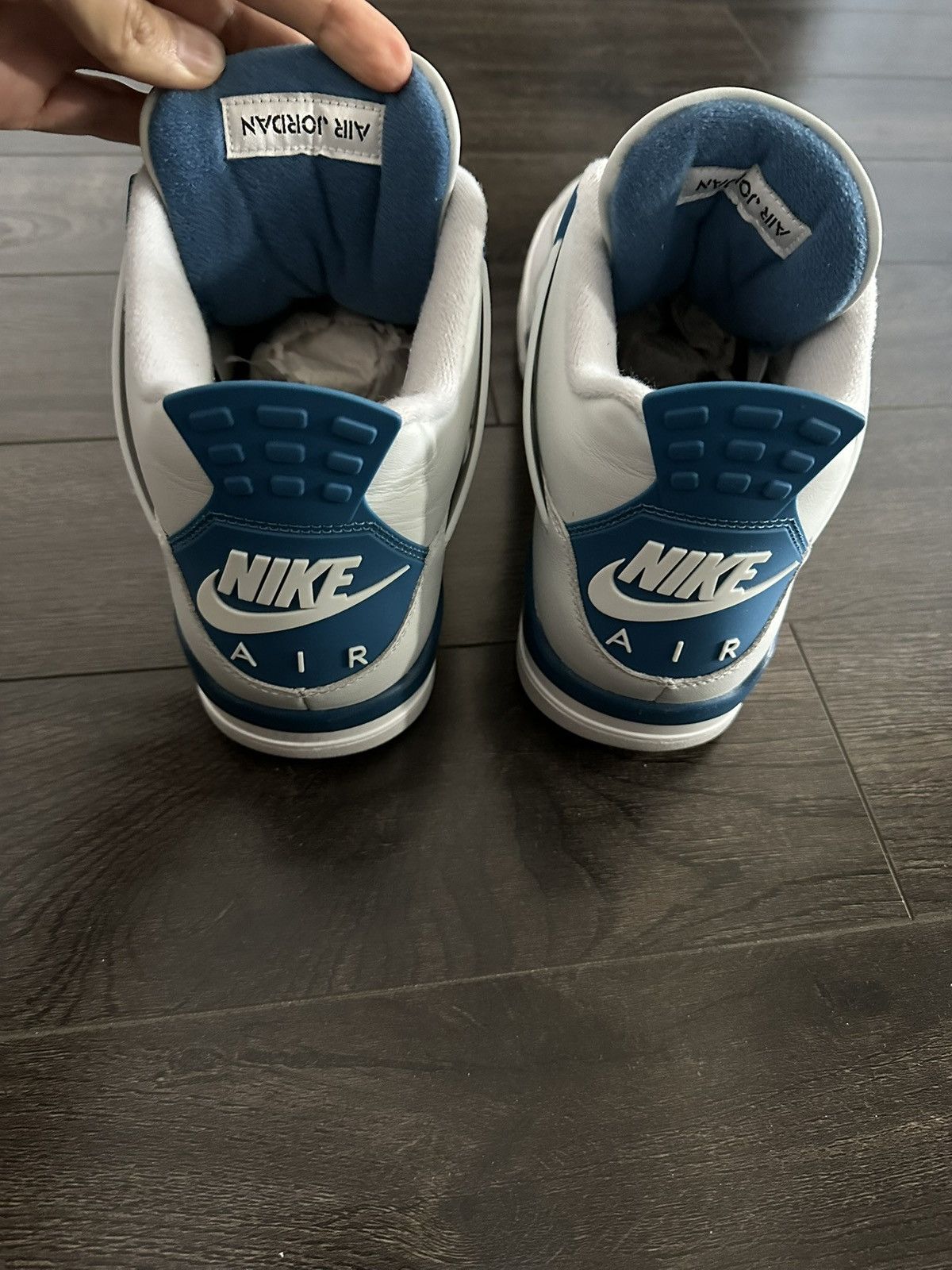 Jordan Brand Jordan 4 Retro Military Blue Size 14 Size US 14 / EU 47 - 4 Thumbnail