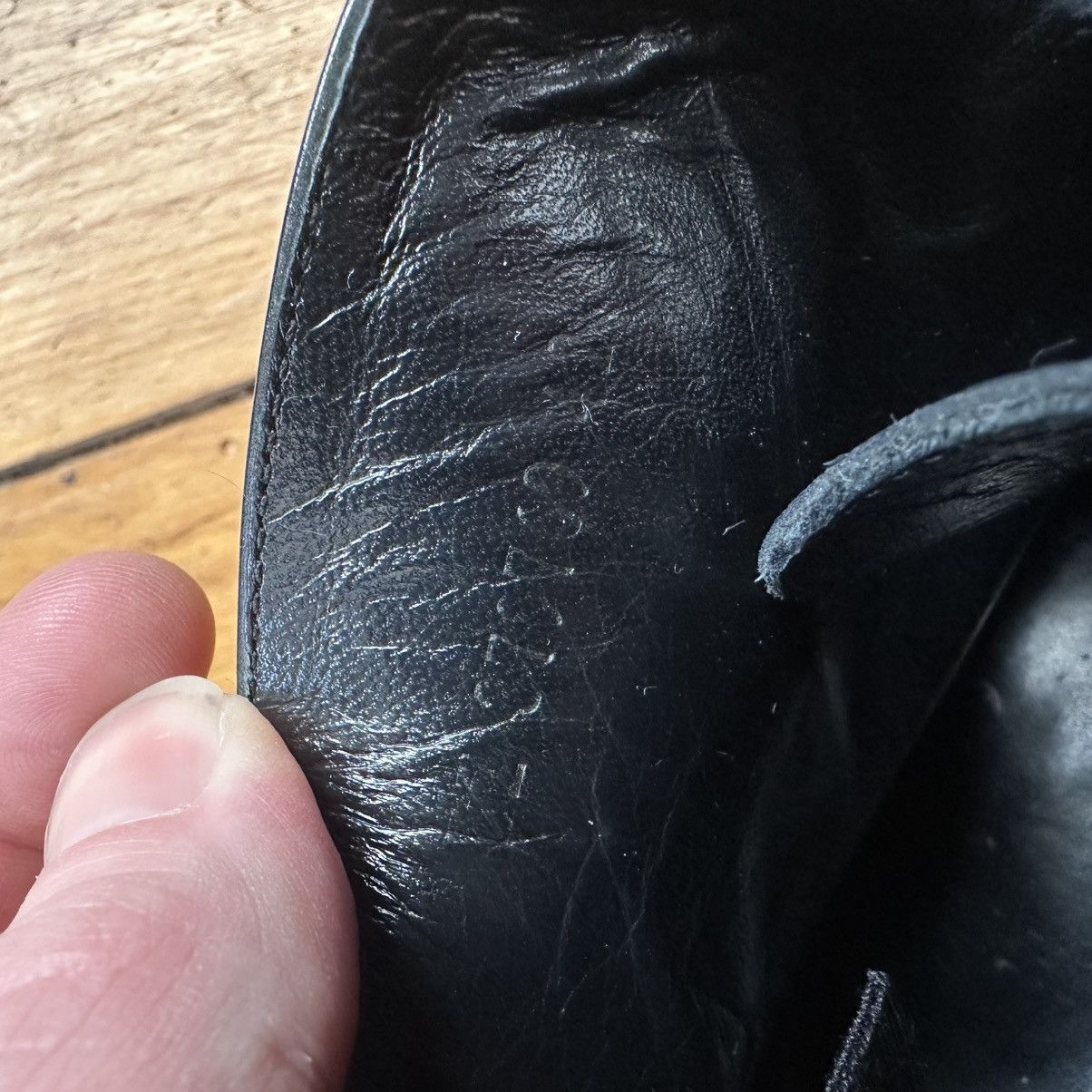 Saint Laurent Paris Saint Laurent Paris FW15 Patent Dress Combat Boot Size US 9 / EU 42 - 6 Thumbnail