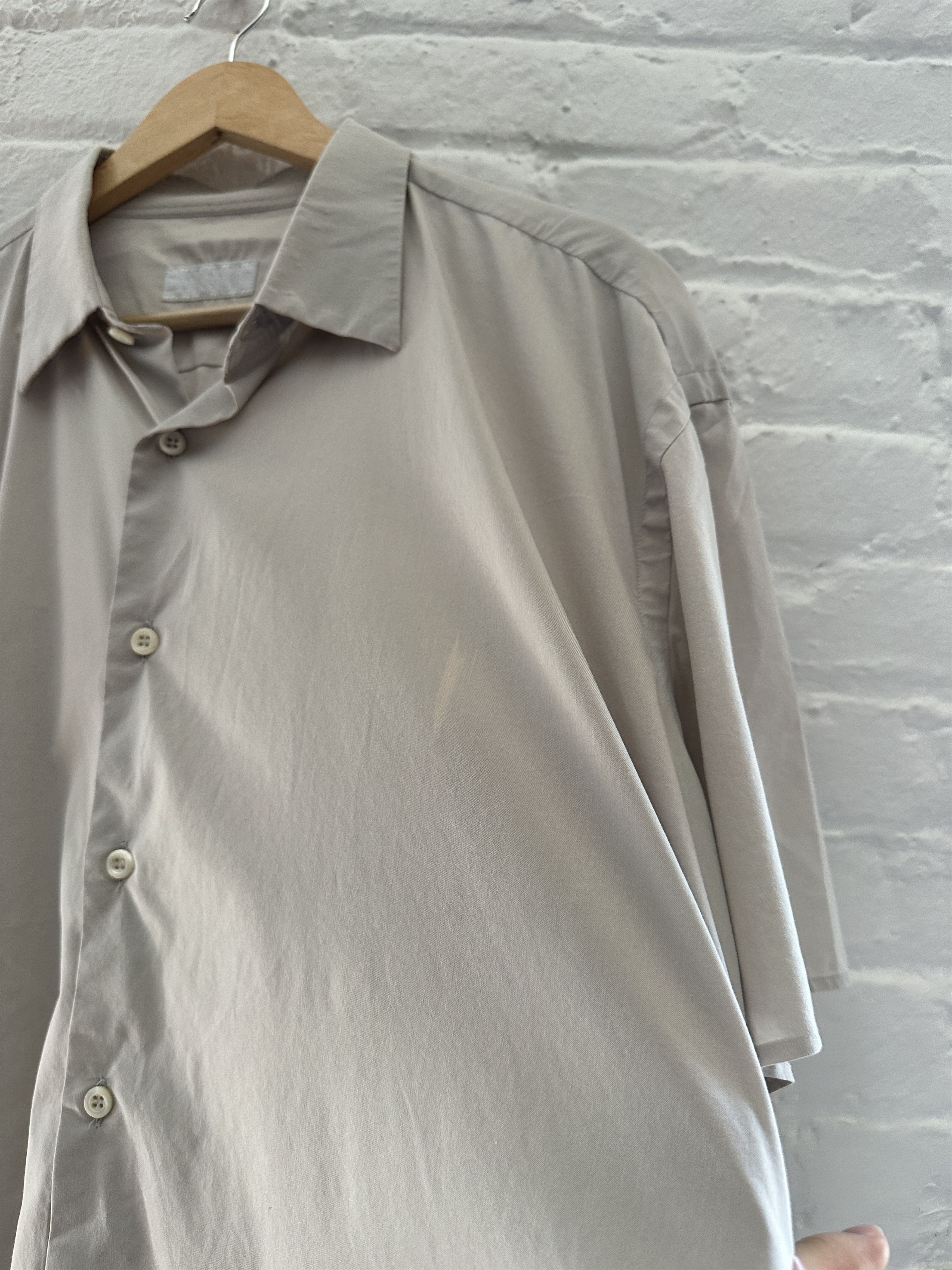 Prada Prada Oversized Short Sleeve Button Up Shirt Size US M / EU 48-50 / 2 - 2 Thumbnail