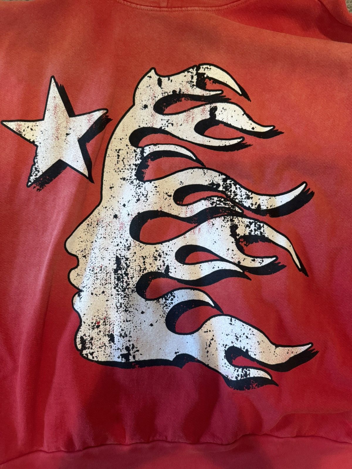 HELLSTAR Hellstar Records Hoodie Red Size US M / EU 48-50 / 2 - 4 Thumbnail